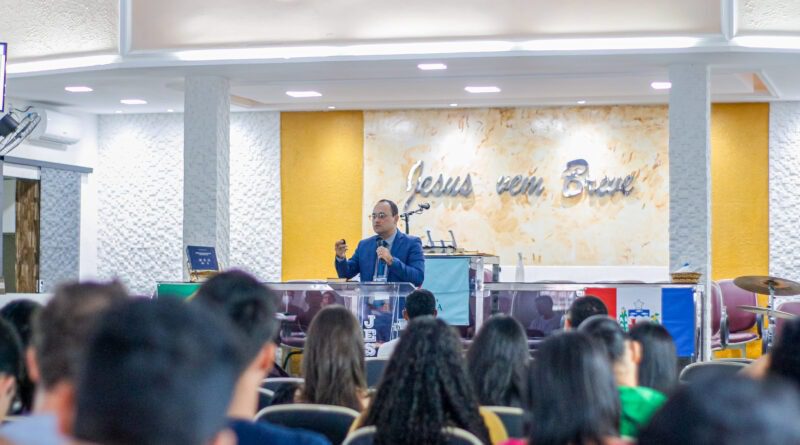 MEP: templo sede da AD Chã do Pilar recebe os inscritos para o primeiro dia do minicurso – Imagem: Anderson Siqueira/Mídia AD Chã do Pilar