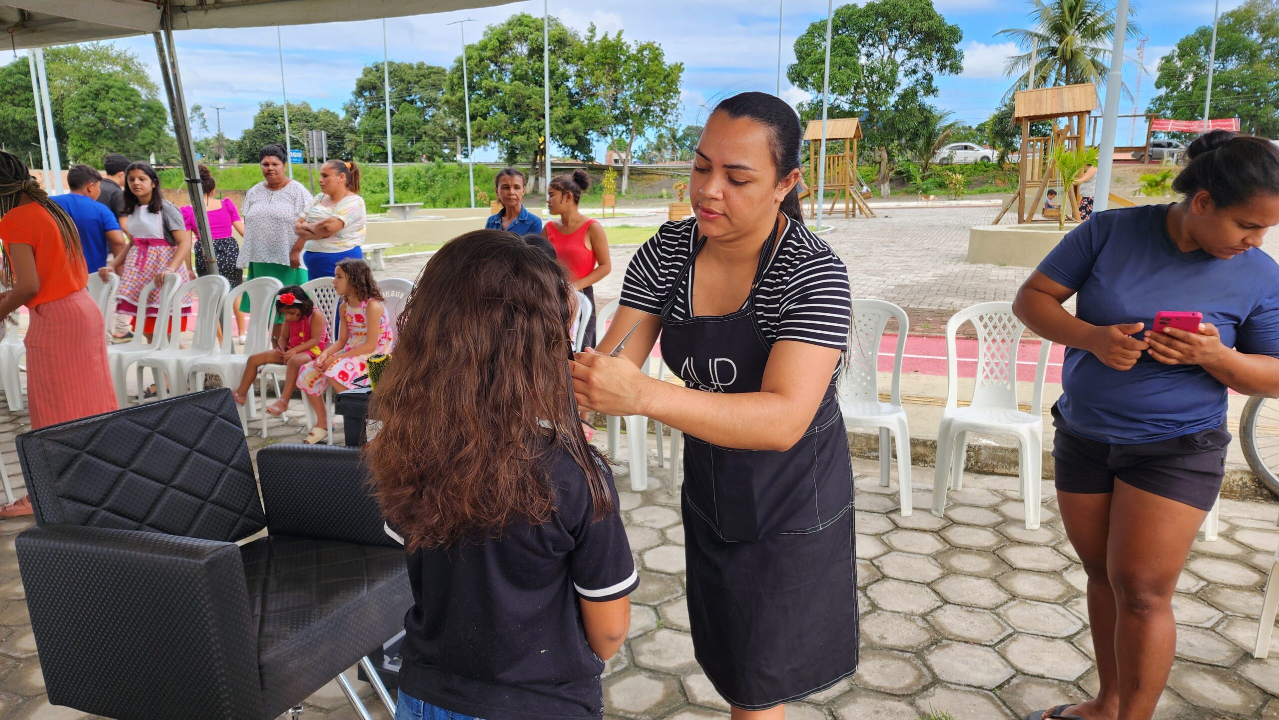 SEMADECP realiza o segundo dia do MEP com evangelismo, ação social e culto infantil – Imagem: Nataniely Nogueira/Mídia AD Chã do Pilar