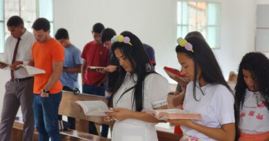 SEMADECP realiza o segundo dia do MEP com evangelismo, ação social e culto infantil – Imagem: Nataniely Nogueira/Mídia AD Chã do Pilar
