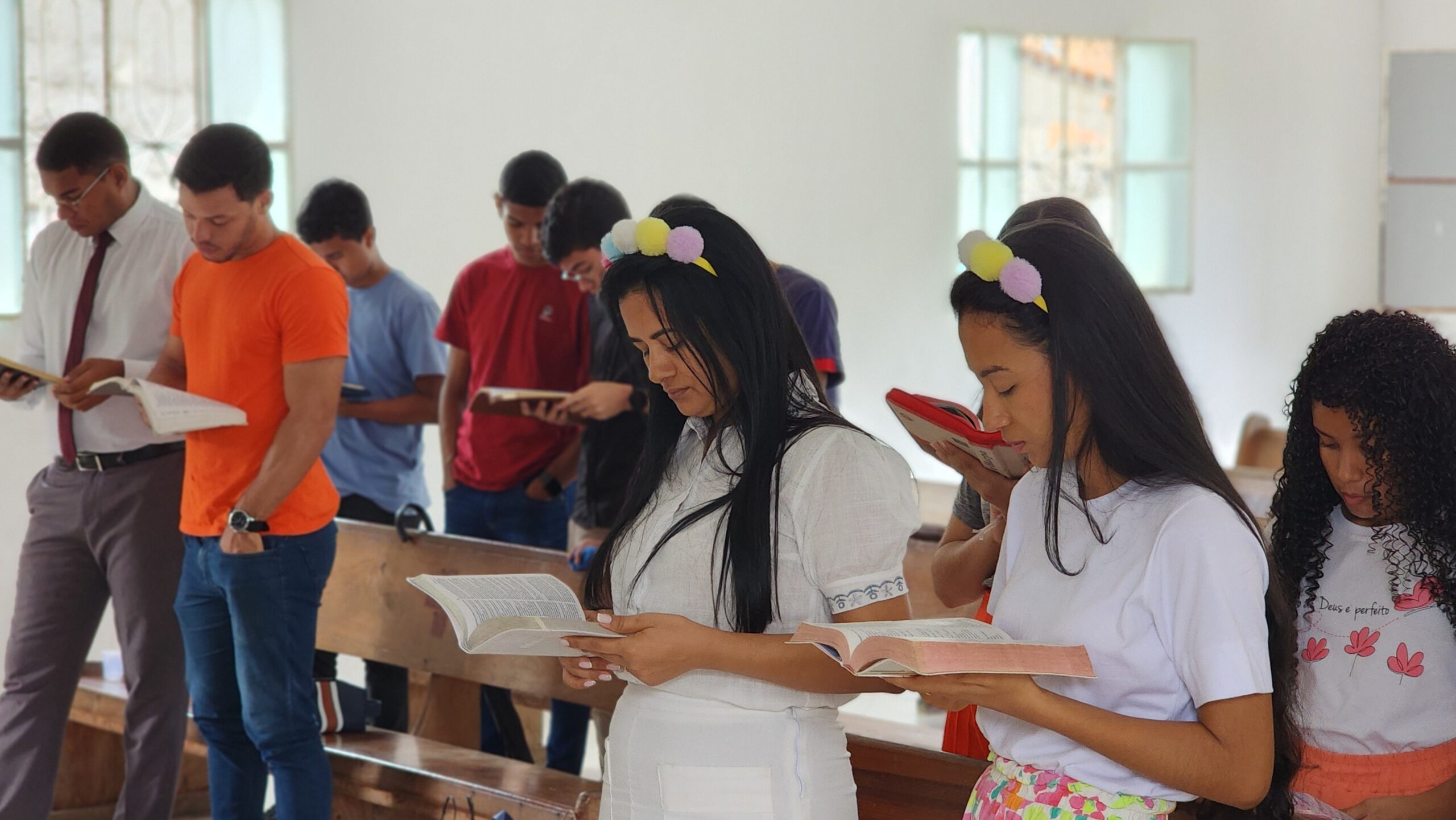 SEMADECP realiza o segundo dia do MEP com evangelismo, ação social e culto infantil – Imagem: Nataniely Nogueira/Mídia AD Chã do Pilar