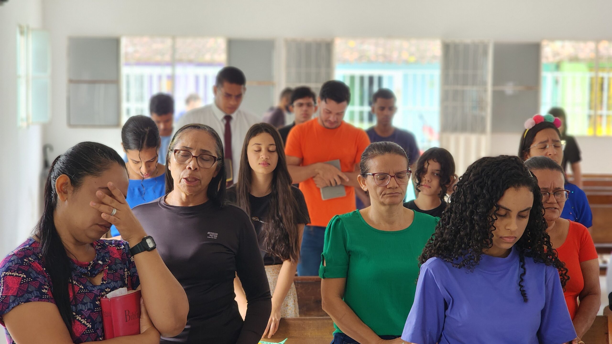 SEMADECP realiza o segundo dia do MEP com evangelismo, ação social e culto infantil – Imagem: Nataniely Nogueira/Mídia AD Chã do Pilar