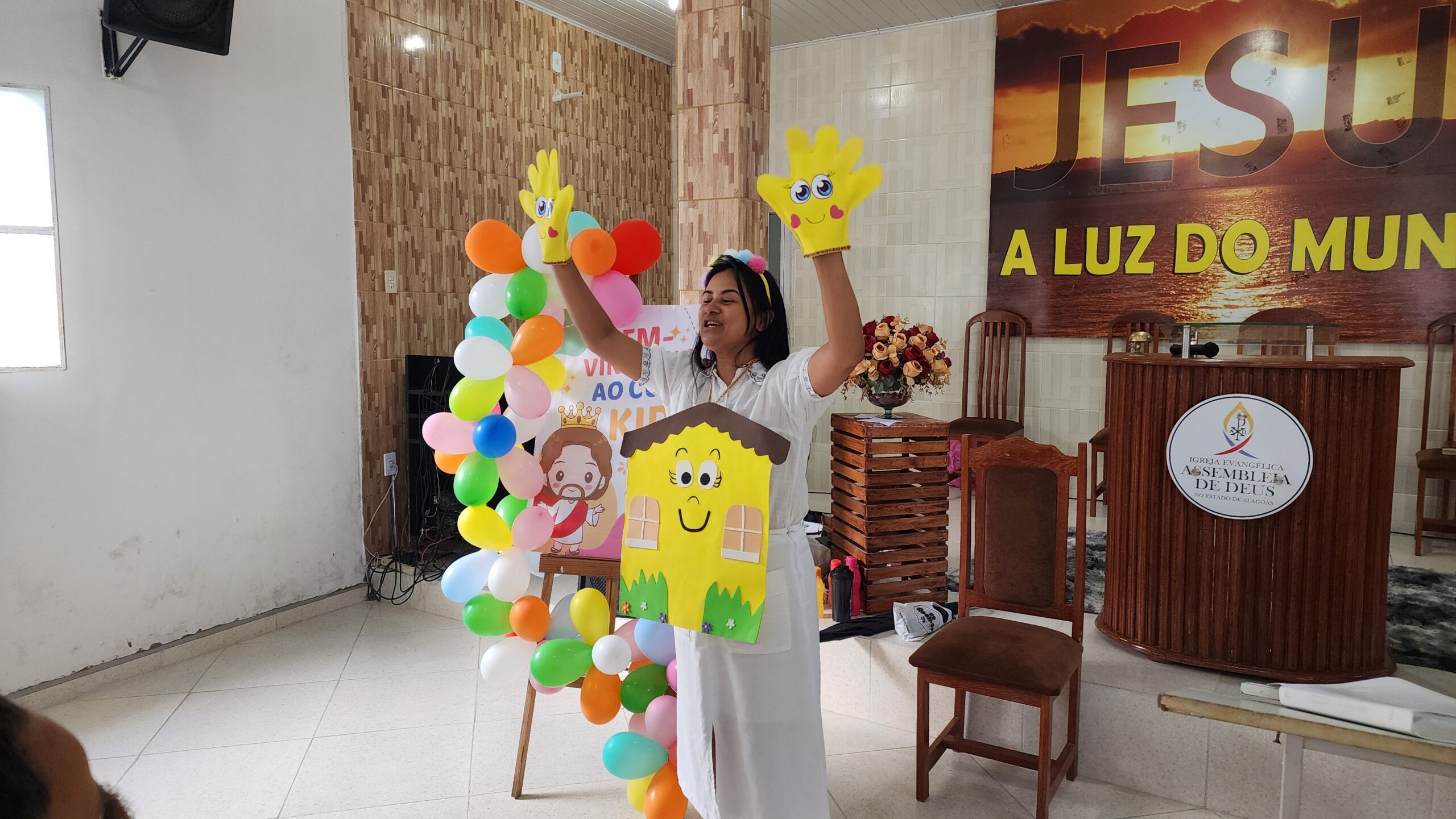 SEMADECP realiza o segundo dia do MEP com evangelismo, ação social e culto infantil – Imagem: Nataniely Nogueira/Mídia AD Chã do Pilar