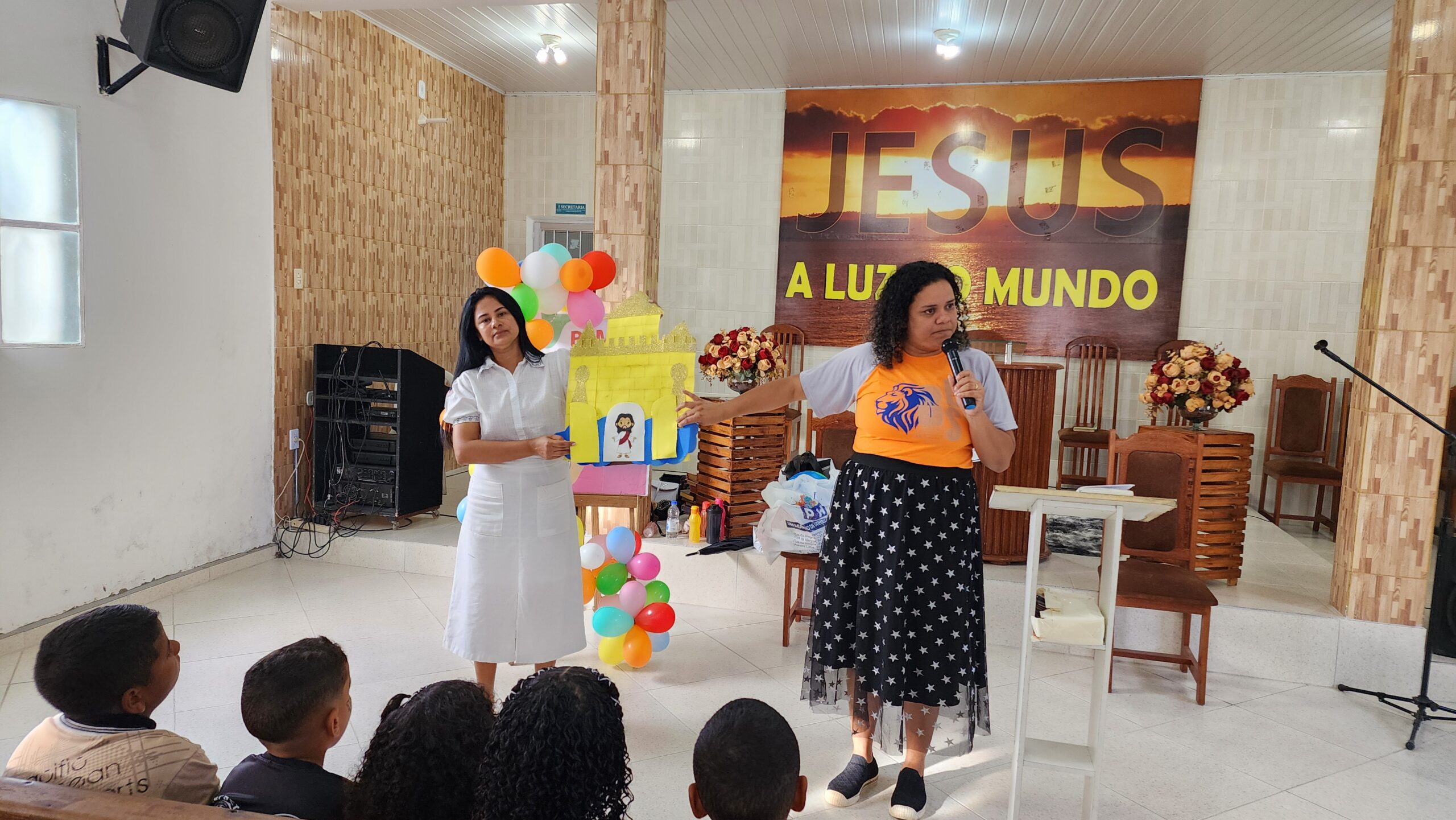 SEMADECP realiza o segundo dia do MEP com evangelismo, ação social e culto infantil – Imagem: Nataniely Nogueira/Mídia AD Chã do Pilar