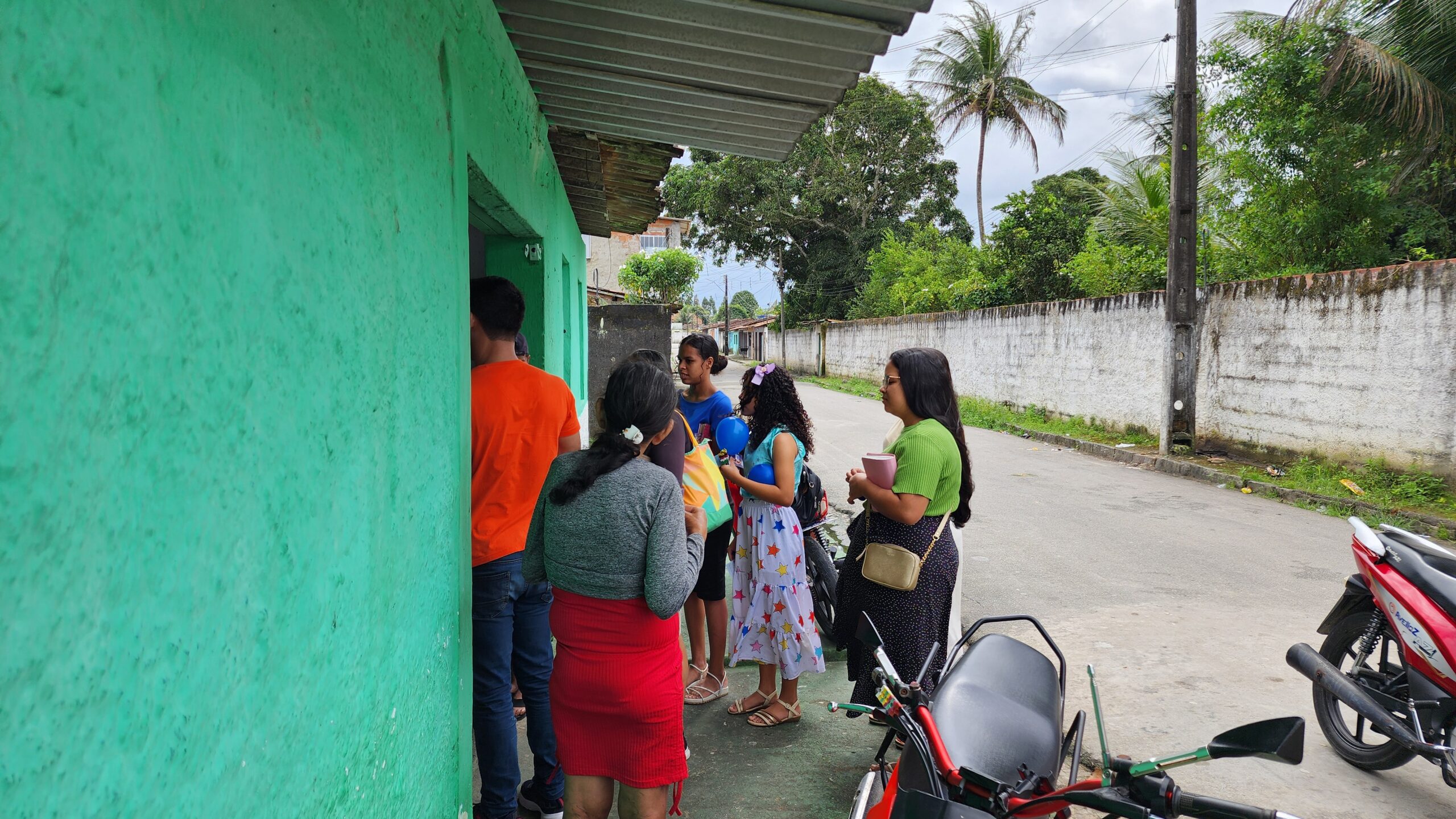 SEMADECP realiza o segundo dia do MEP com evangelismo, ação social e culto infantil – Imagem: Nataniely Nogueira/Mídia AD Chã do Pilar