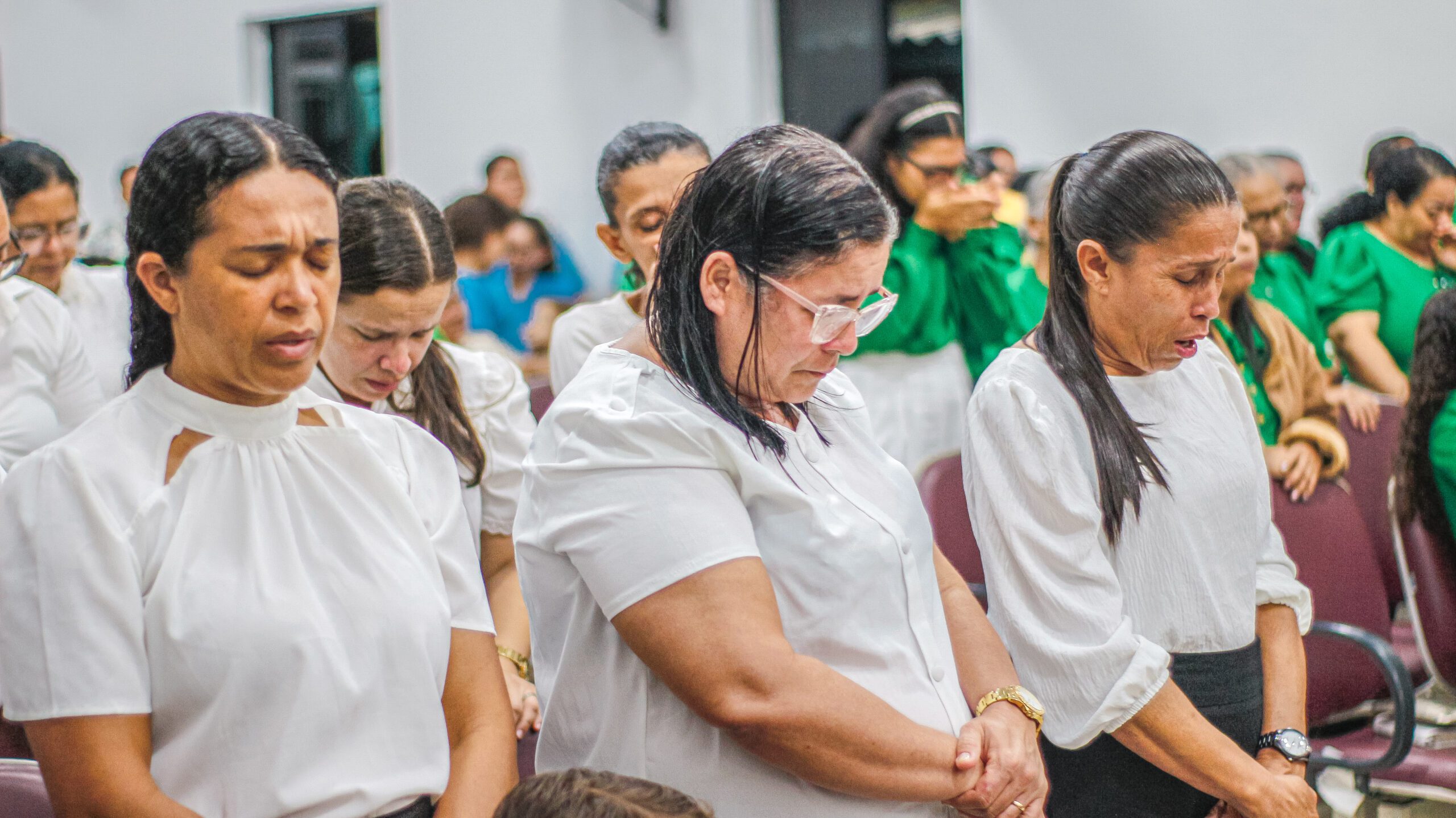 Santa Ceia: pastor Cláudio ministra sobre como ser amigo de Deus em Cristo Jesus – Imagem: Anderson Siqueira/Mídia AD Chã do Pilar