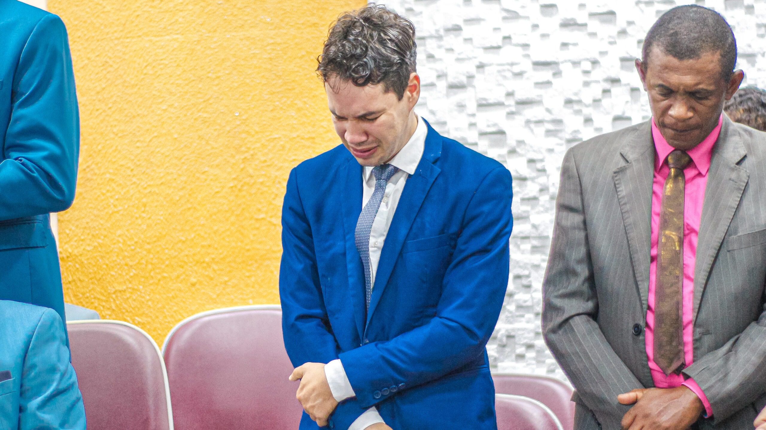 Santa Ceia: pastor Cláudio ministra sobre como ser amigo de Deus em Cristo Jesus – Imagem: Anderson Siqueira/Mídia AD Chã do Pilar