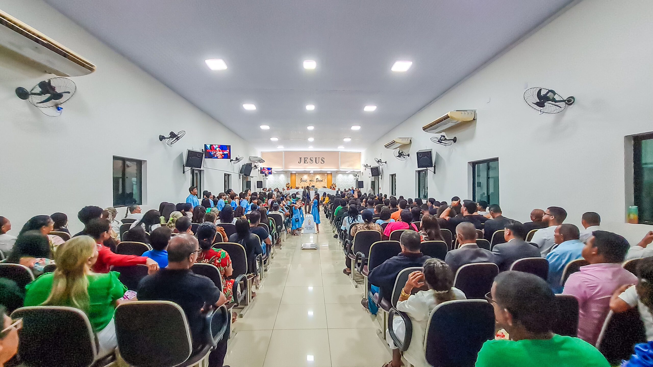Santa Ceia: “quando erramos o nome de Cristo é quem sofre”, afirma pastor Cláudio – Imagem: Anderson Siqueira/Mídia AD Chã do Pilar