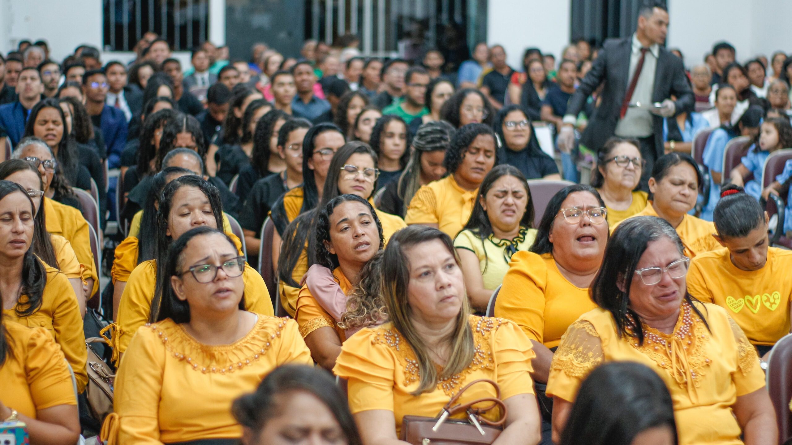 Santa Ceia: “quando erramos o nome de Cristo é quem sofre”, afirma pastor Cláudio – Imagem: Anderson Siqueira/Mídia AD Chã do Pilar