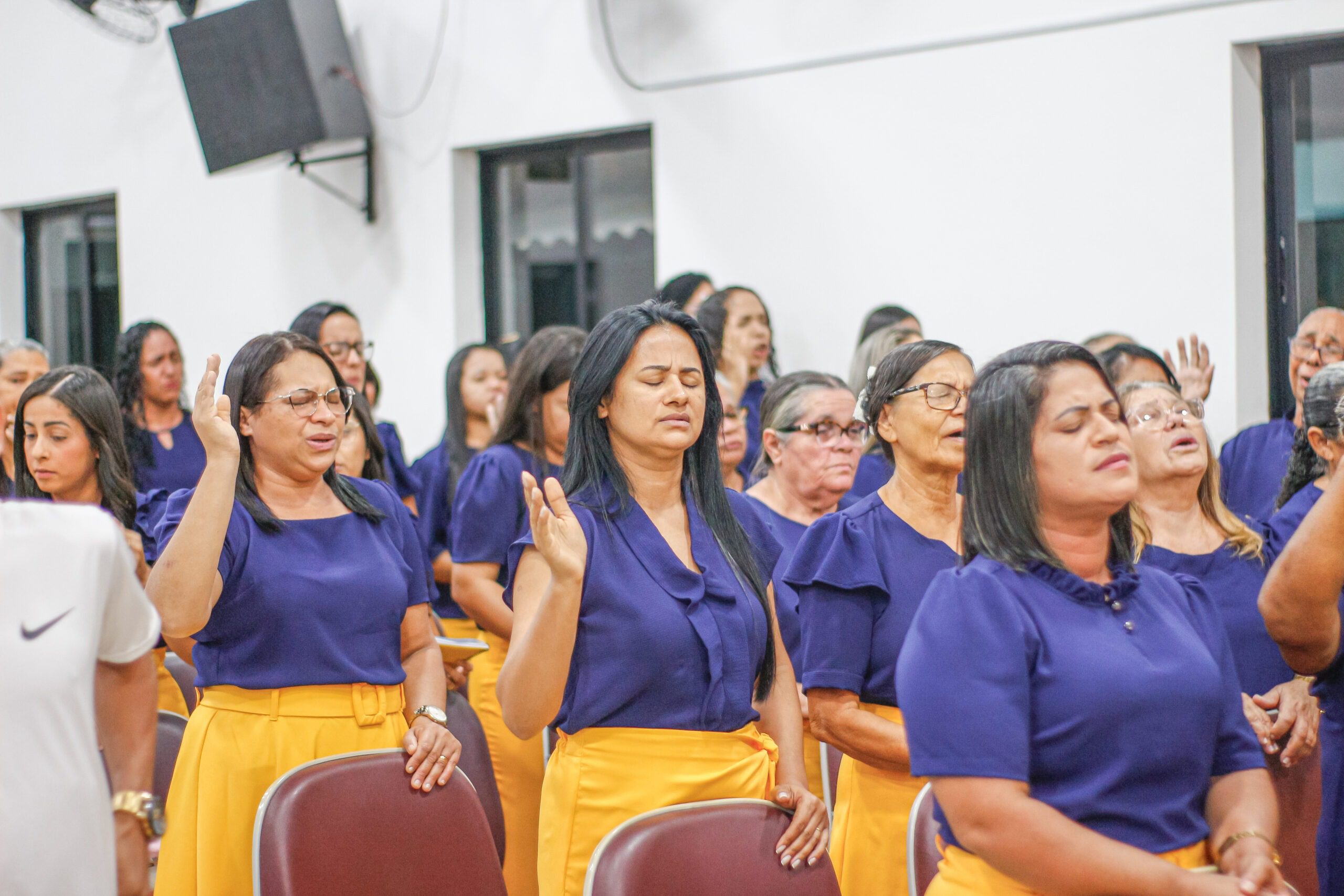 46 anos de Heroínas da Fé: templo sede realiza cultos de gratidão com as senhoras - Imagem: Anderson Siqueira/ADCOM