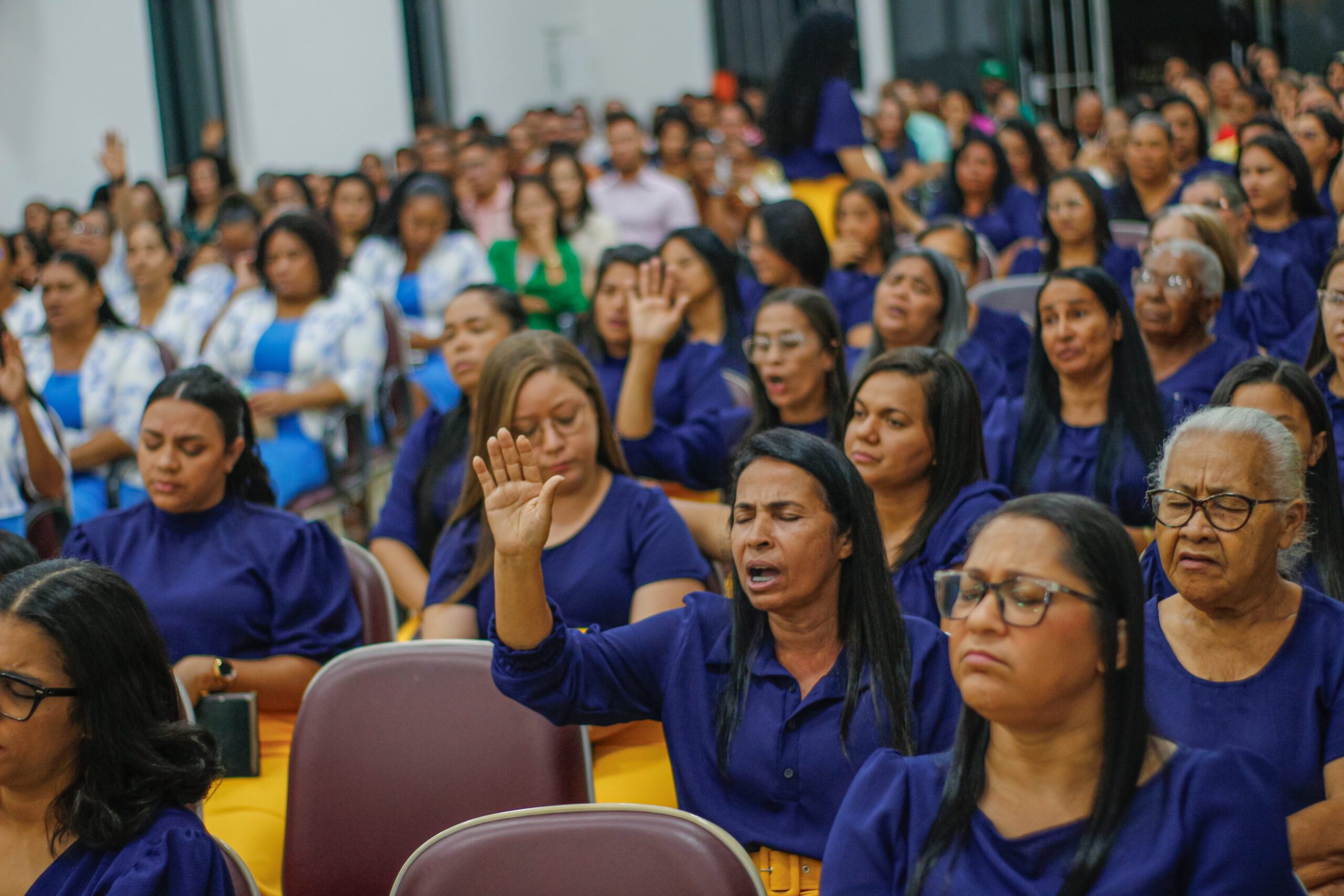 46 anos de Heroínas da Fé: templo sede realiza cultos de gratidão com as senhoras - Imagem: Anderson Siqueira/ADCOM