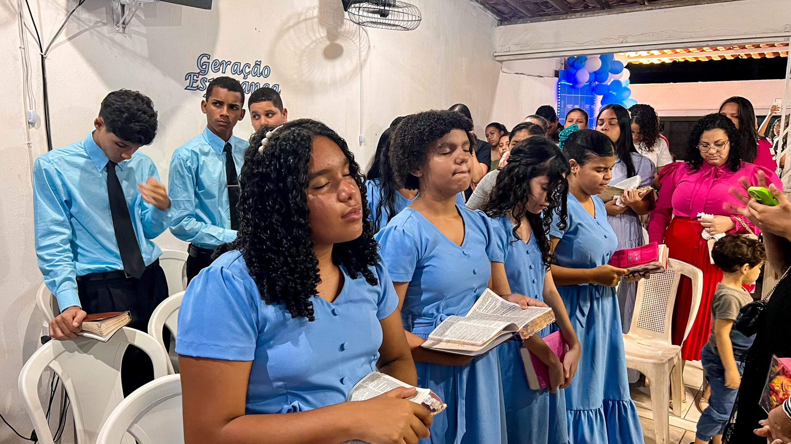 Congregação Cruzeiro: Departamento de jovens realiza culto de ação de graças pelo 6º aniversário - Imagem: Ruan Lourenço/ADCOM