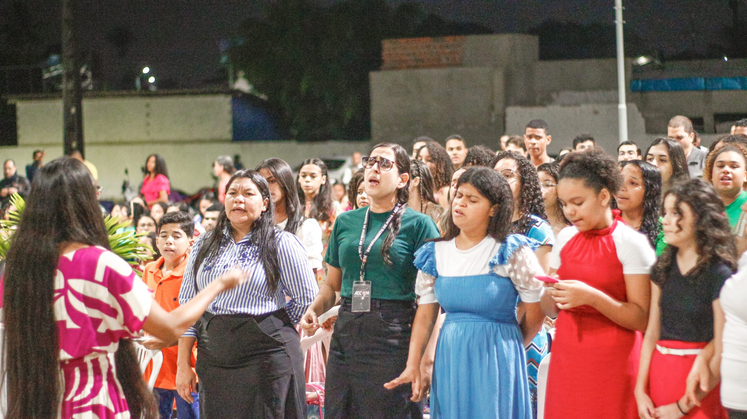 SEMADECP: Duas pessoas aceitam a Jesus na Cruzada Evangelística realizada pela Secretaria de Missões – Imagem: Anderson Siqueira/ADCOM