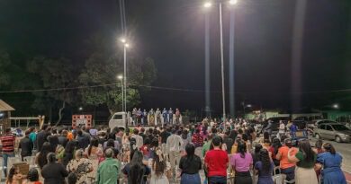 SEMADECP: Duas pessoas aceitam a Jesus na Cruzada Evangelística realizada pela Secretaria de Missões – Imagem: Anderson Siqueira/ADCOM