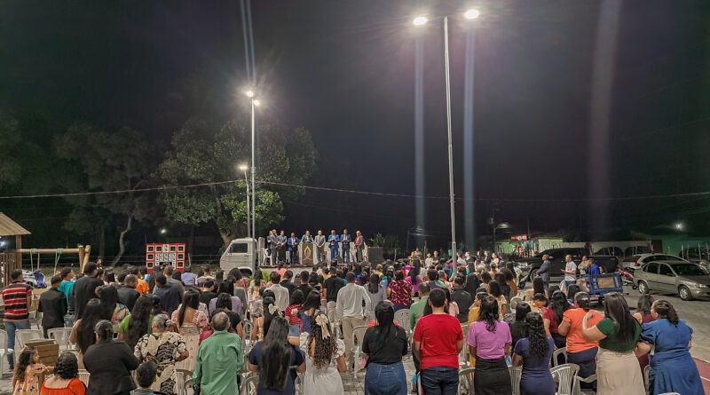 SEMADECP: Duas pessoas aceitam a Jesus na Cruzada Evangelística realizada pela Secretaria de Missões – Imagem: Anderson Siqueira/ADCOM