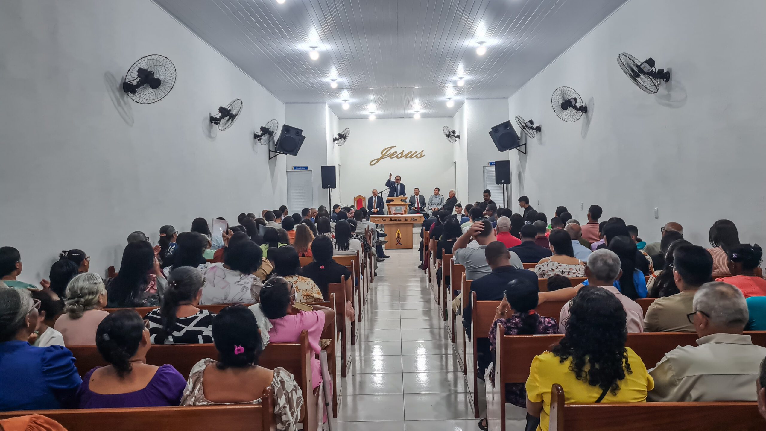 Assembleia de Deus em Chã do Pilar inaugura o novo templo da congregação Nicodemos – Imagem: Anderson Siqueira/ADCOM