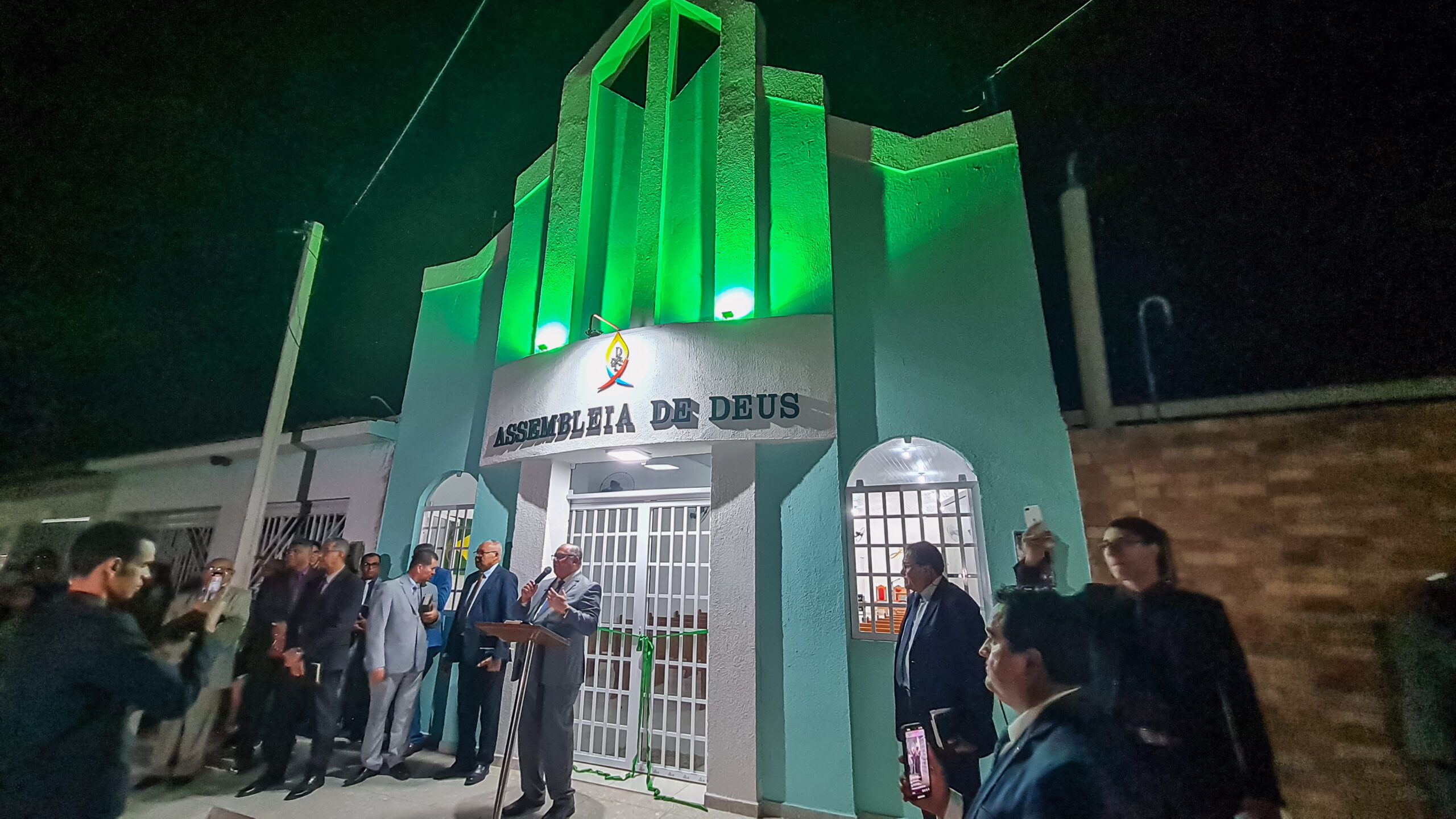 Assembleia de Deus em Chã do Pilar inaugura o novo templo da congregação Nicodemos – Imagem: Anderson Siqueira/ADCOM