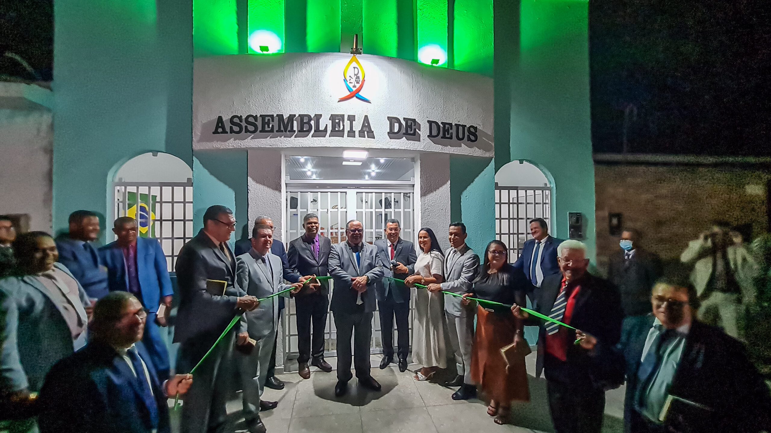 Assembleia de Deus em Chã do Pilar inaugura o novo templo da congregação Nicodemos – Imagem: Anderson Siqueira/ADCOM