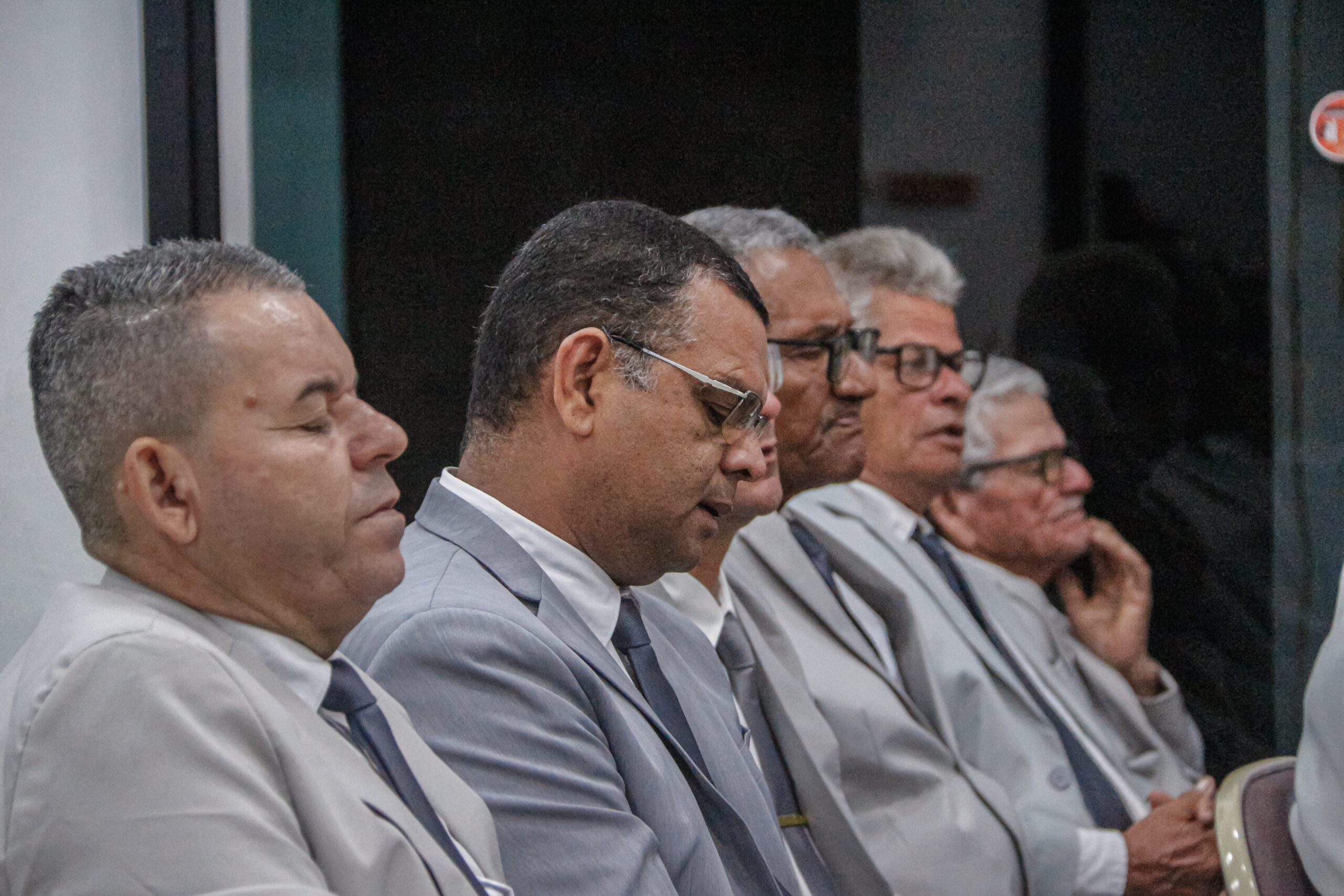 Pastor Cláudio prega sobre “como ser semelhante a Cristo” na última Santa Ceia de 2024 – Imagem: Anderson Siqueira/ADCOM