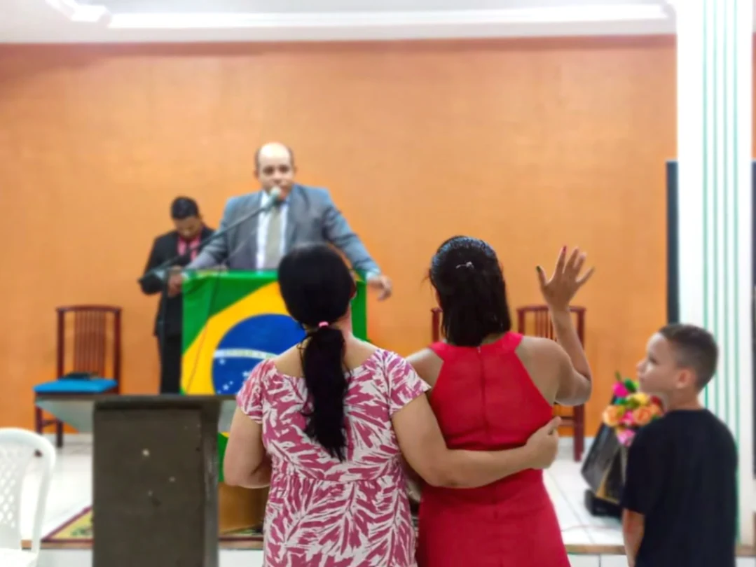 14 pessoas aceitam a Jesus no culto de missões de fevereiro da AD Chã do Pilar – Imagem: ADCOM