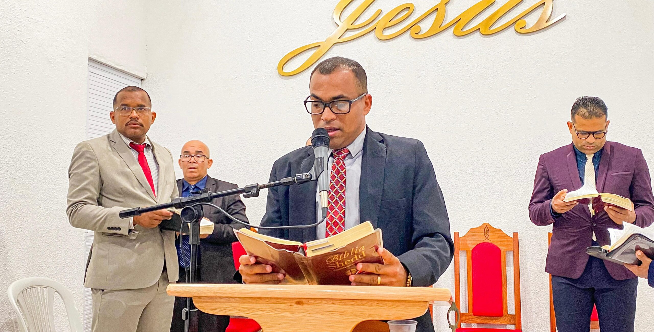 14 pessoas aceitam a Jesus no culto de missões de fevereiro da AD Chã do Pilar – Imagem: ADCOM
