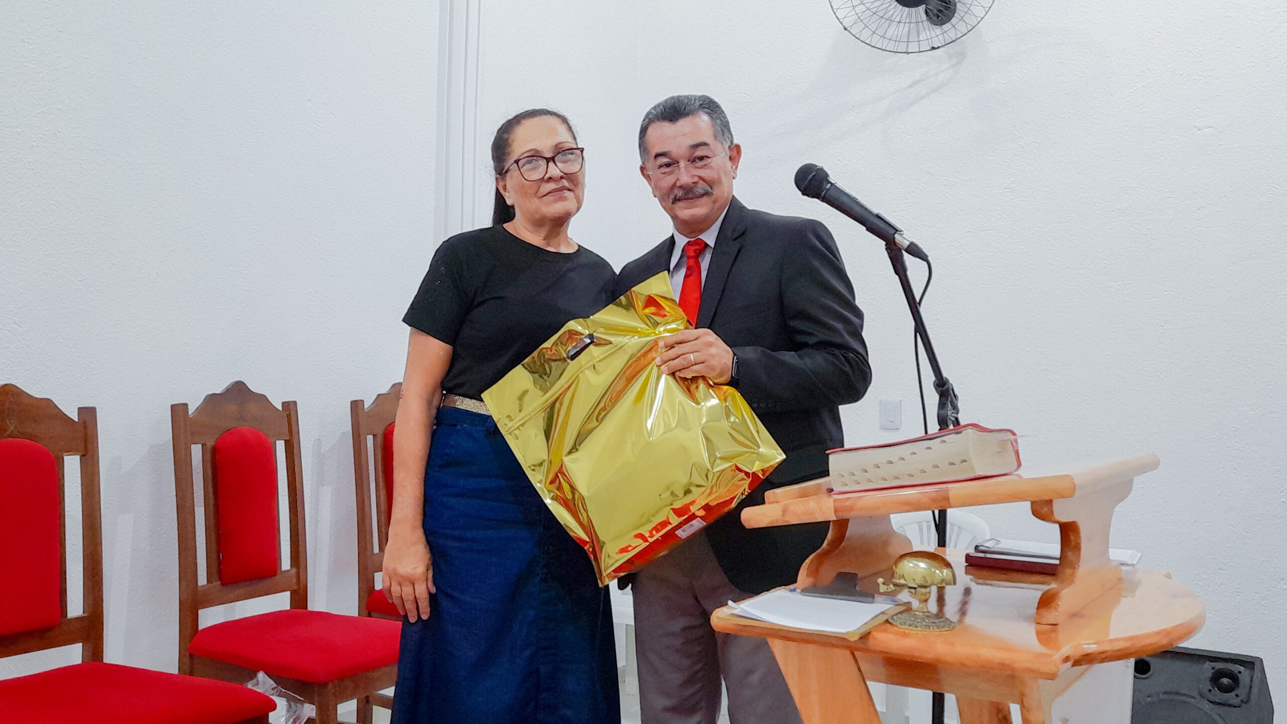 AD Chã do Pilar celebra os 55 anos do pastor Cláudio Lemos - Imagem: Brenda Sales/ADCOM