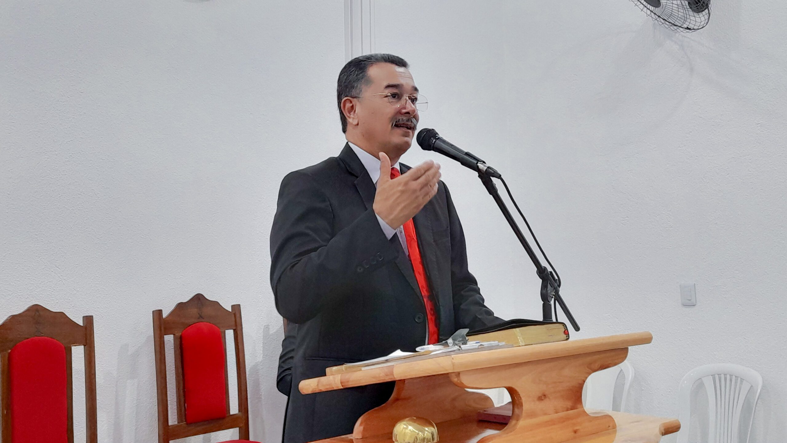 AD Chã do Pilar celebra os 55 anos do pastor Cláudio Lemos - Imagem: Brenda Sales/ADCOM