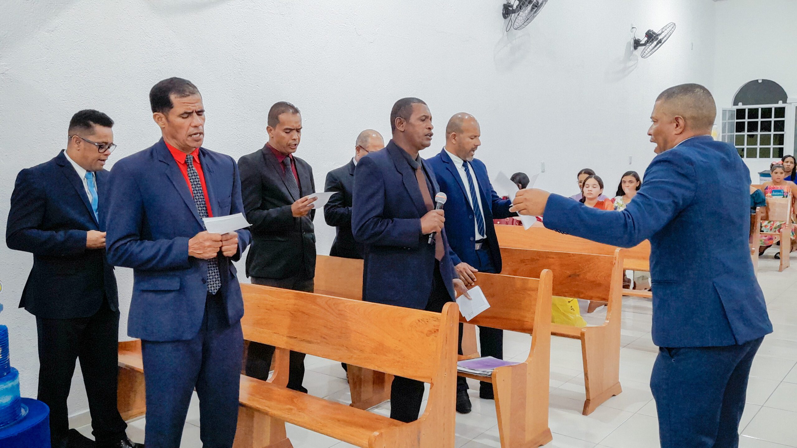 AD Chã do Pilar celebra os 55 anos do pastor Cláudio Lemos - Imagem: Brenda Sales/ADCOM