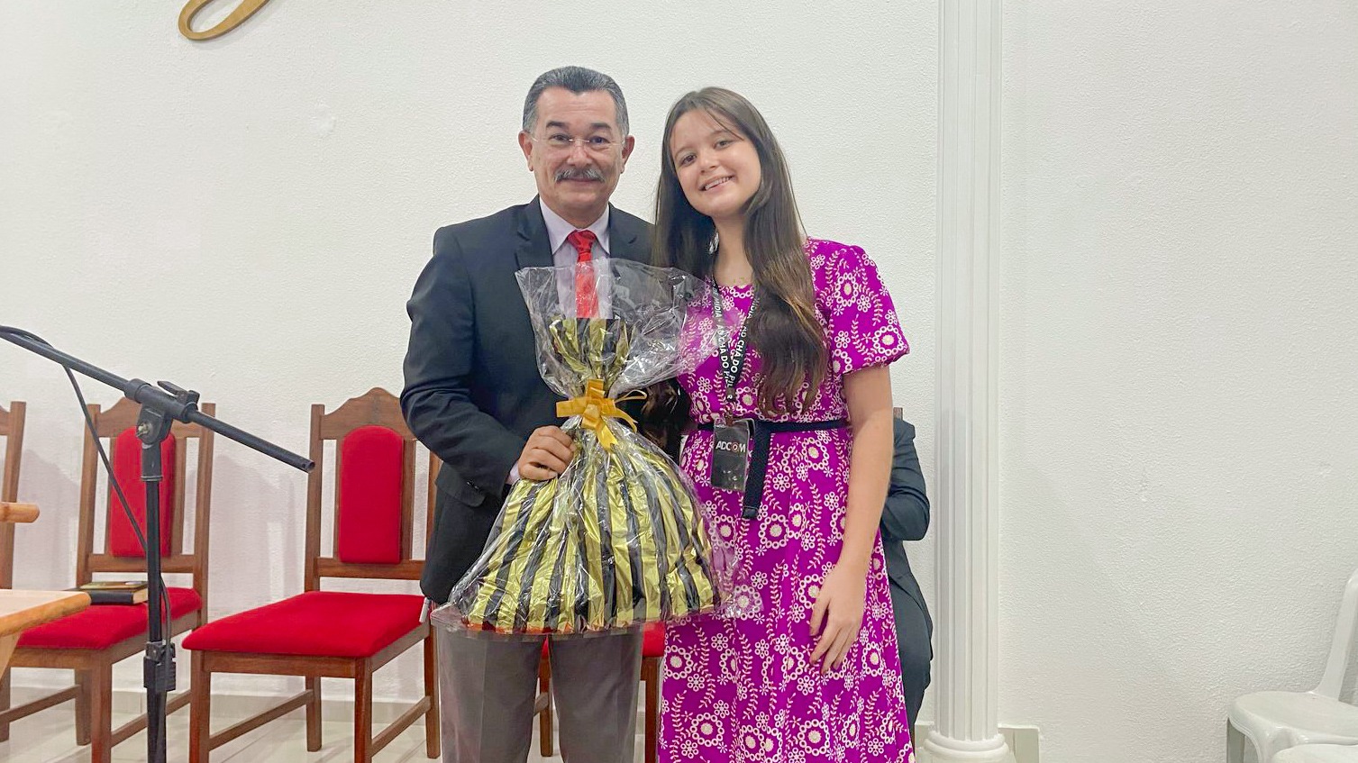 AD Chã do Pilar celebra os 55 anos do pastor Cláudio Lemos - Imagem: Brenda Sales/ADCOM