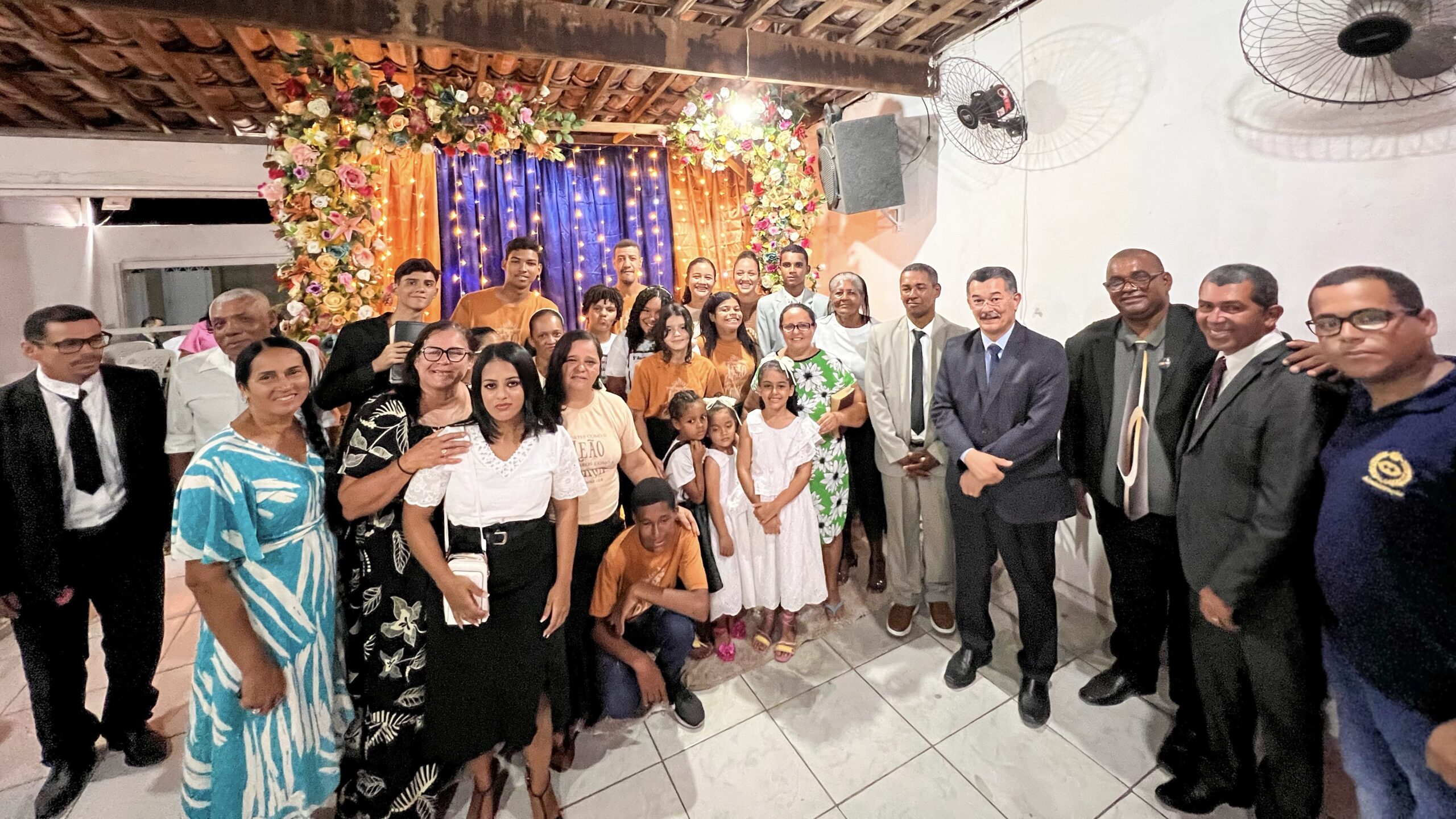 AD Chã do Pilar celebra os 55 anos do pastor Cláudio Lemos – Imagem: Ruan Lourenço/ADCOM