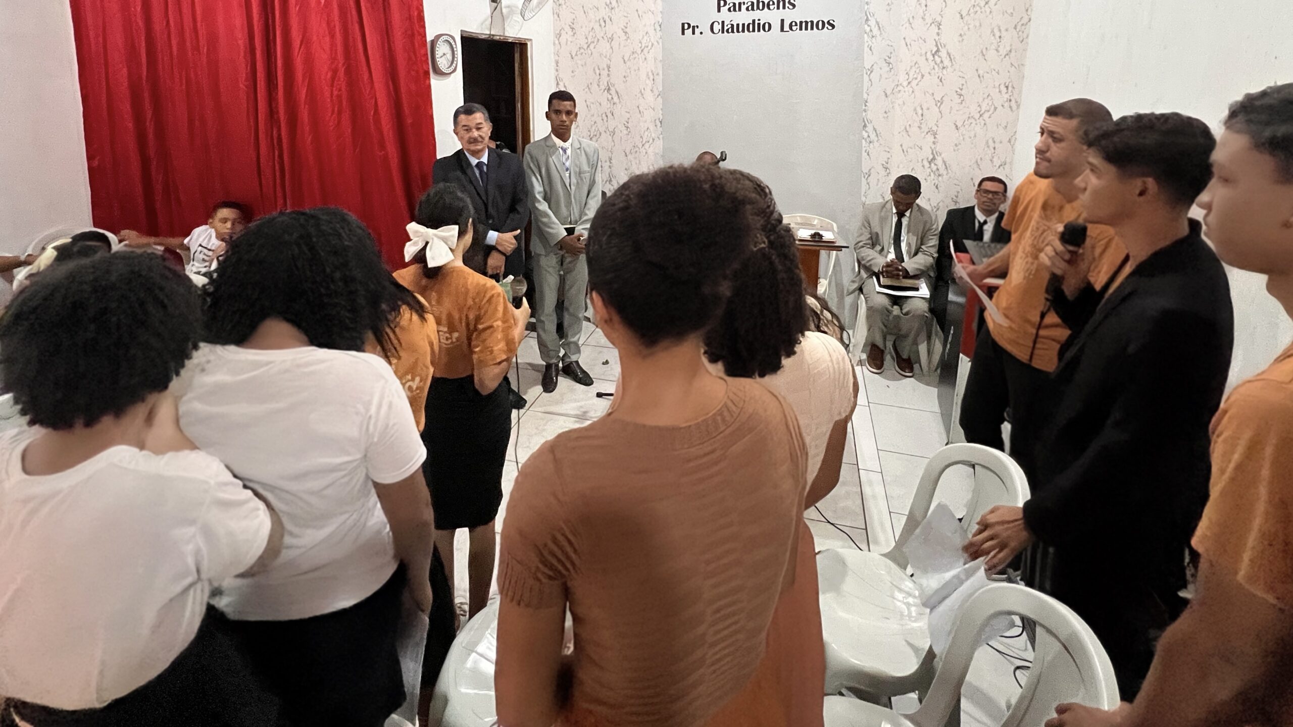 AD Chã do Pilar celebra os 55 anos do pastor Cláudio Lemos – Imagem: Ruan Lourenço/ADCOM