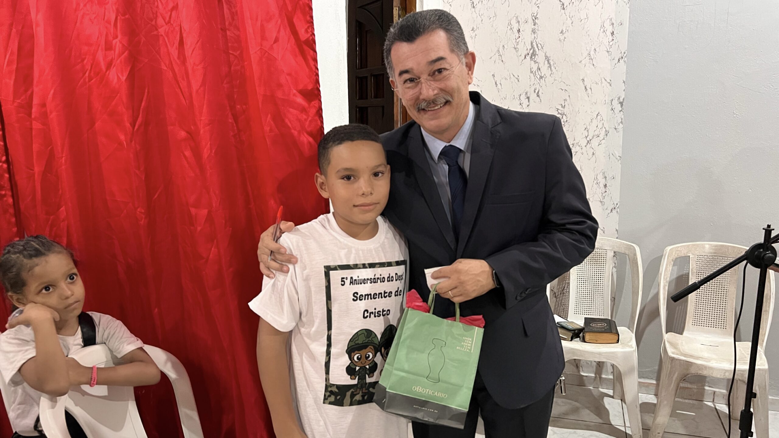 AD Chã do Pilar celebra os 55 anos do pastor Cláudio Lemos – Imagem: Ruan Lourenço/ADCOM