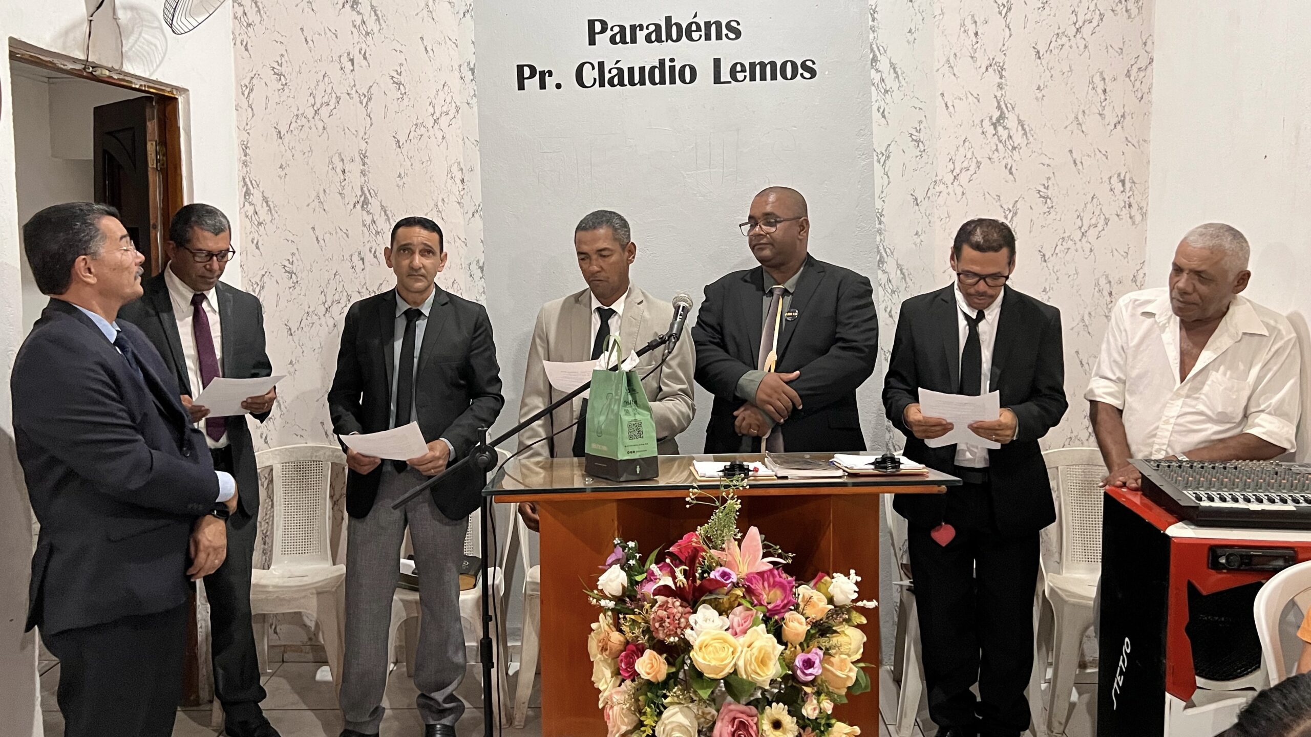 AD Chã do Pilar celebra os 55 anos do pastor Cláudio Lemos – Imagem: Ruan Lourenço/ADCOM
