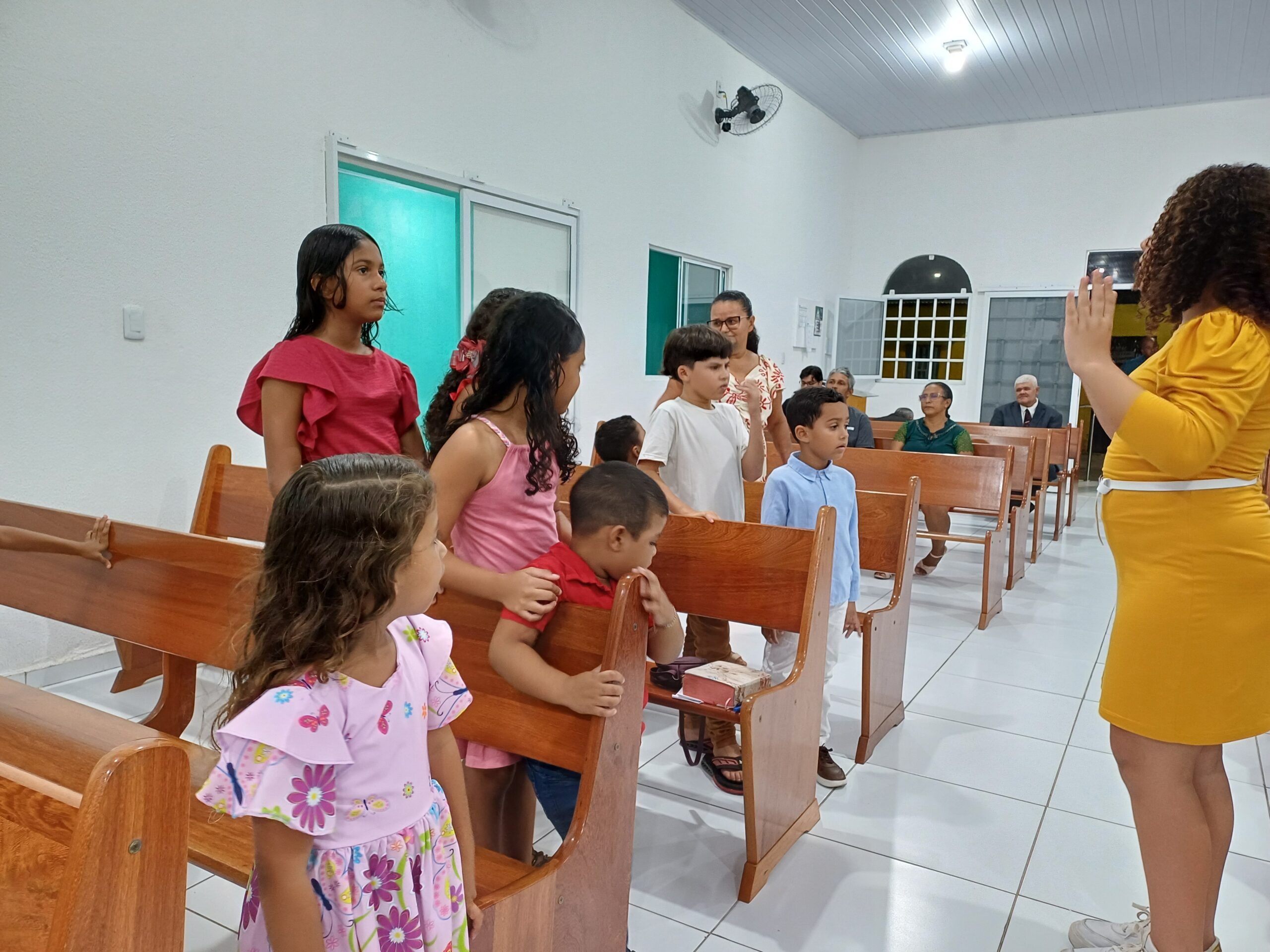 Congregação Imburi celebra os 55 anos do pastor Cláudio Lemos – Imagem: Eduarda dos Santos/ADCOM