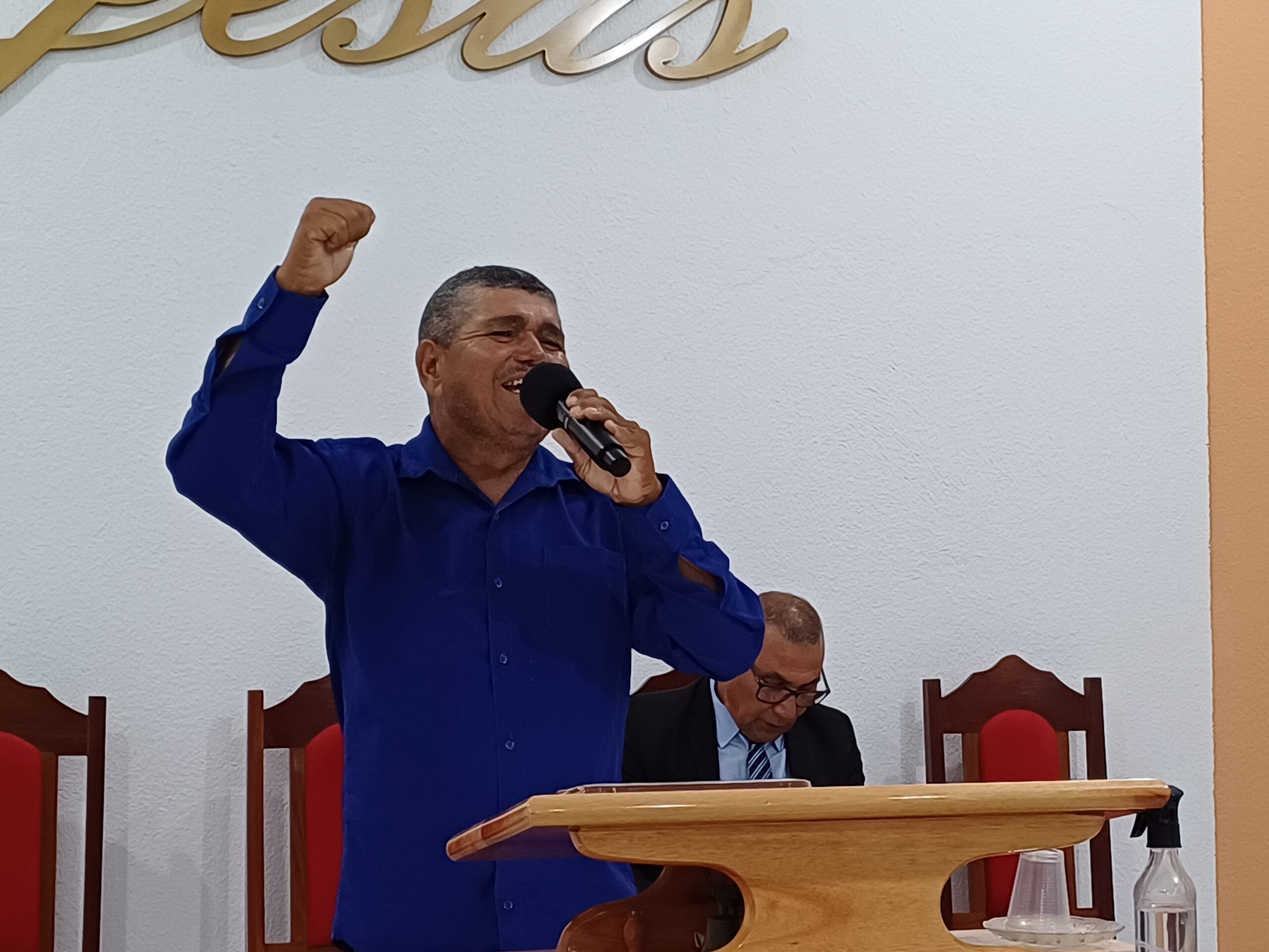 Congregação Imburi celebra os 55 anos do pastor Cláudio Lemos – Imagem: Eduarda dos Santos/ADCOM