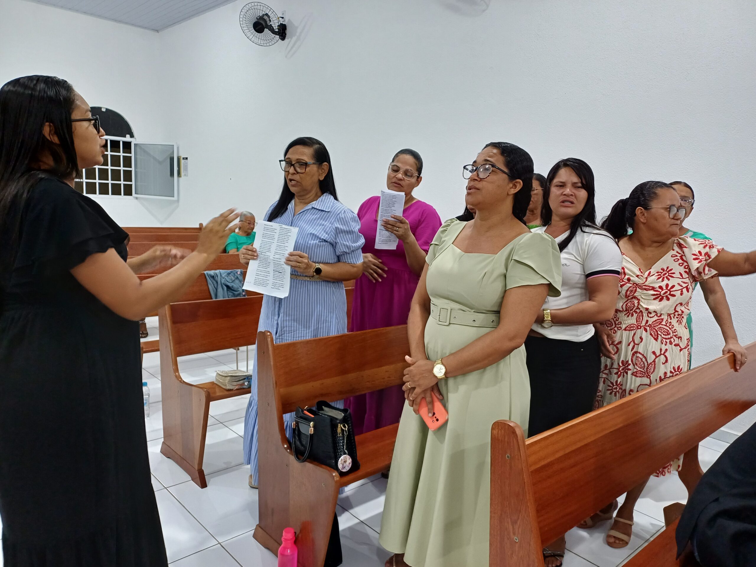 Congregação Imburi celebra os 55 anos do pastor Cláudio Lemos – Imagem: Eduarda dos Santos/ADCOM