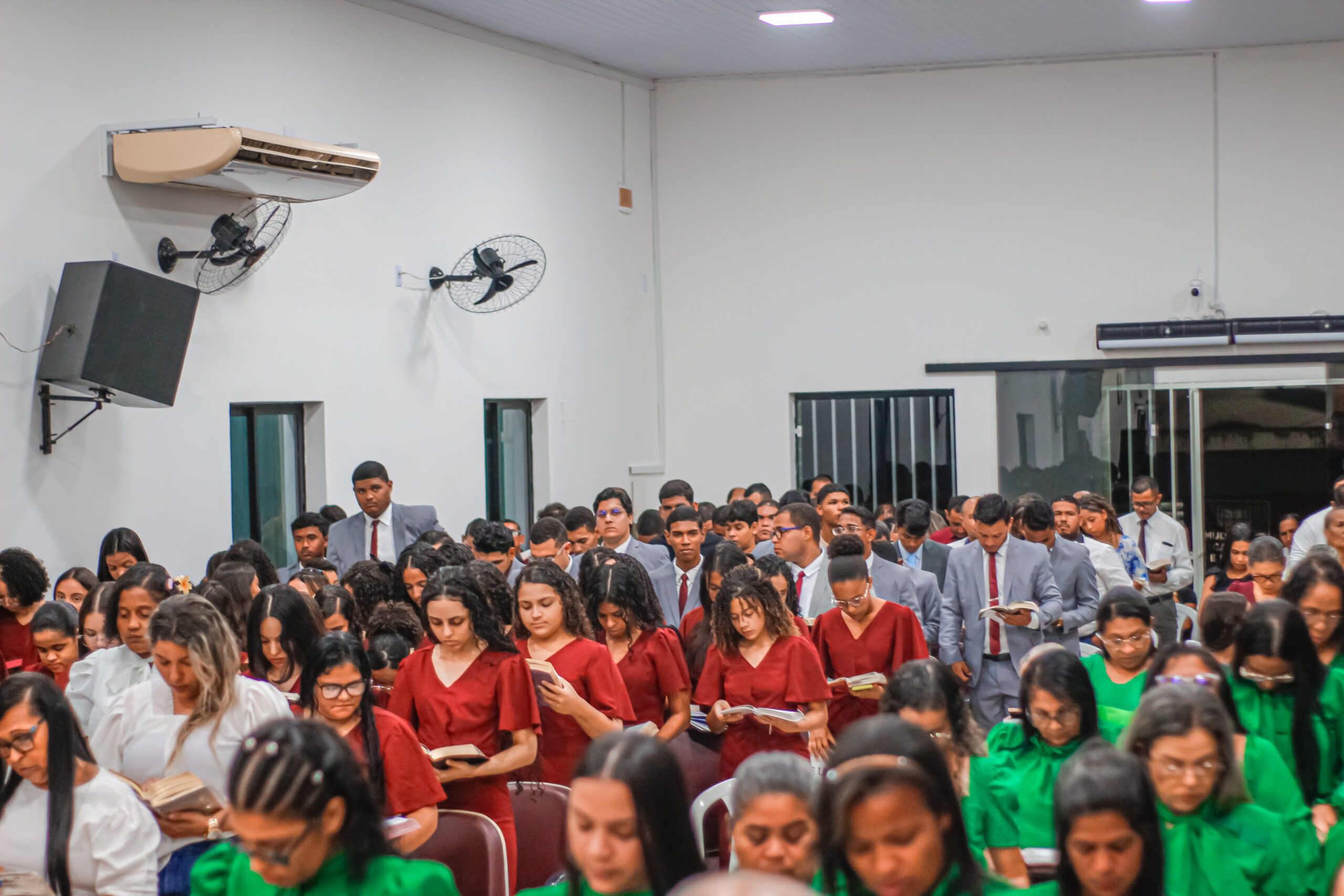 Assembleia de Deus em Chã do Pilar realiza o culto de Santa Ceia do mês de março - Imagem: Anderson Siqueira/ADCOM