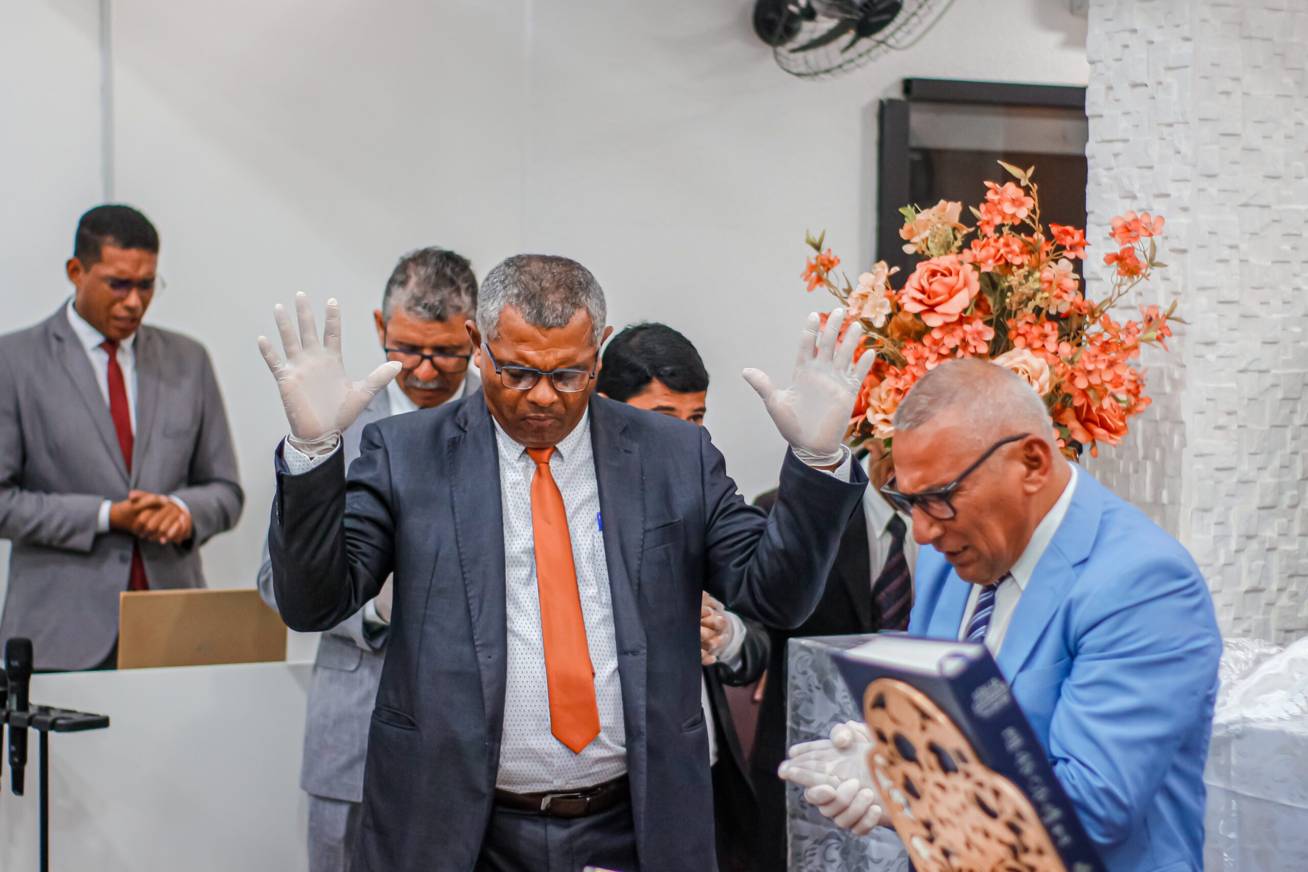 Assembleia de Deus em Chã do Pilar realiza o culto de Santa Ceia do mês de março - Imagem: Anderson Siqueira/ADCOM