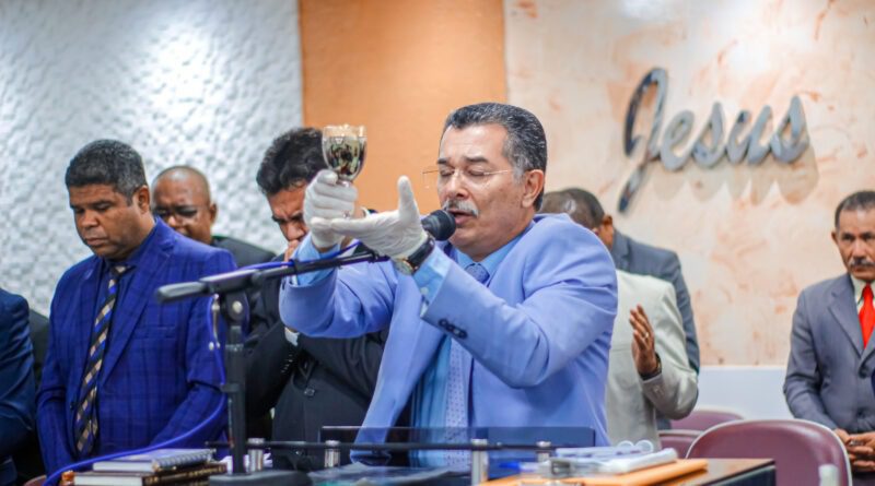 Assembleia de Deus em Chã do Pilar realiza o culto de Santa Ceia do mês de março - Imagem: Anderson Siqueira/ADCOM