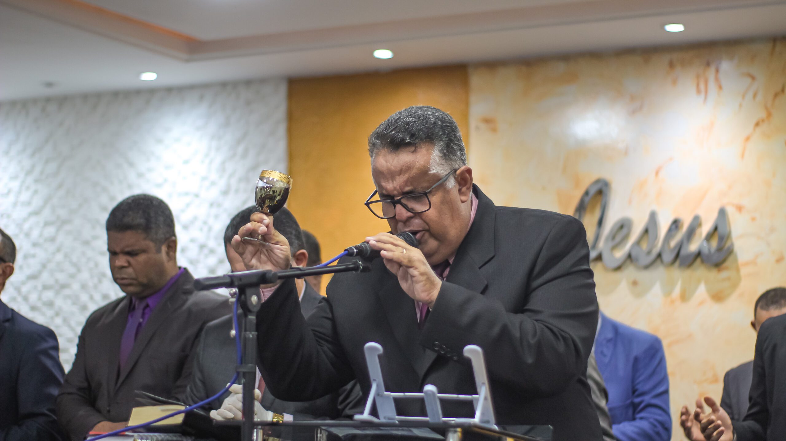 AD Chã do Pilar Realiza culto de Santa Ceia do mês de abril - Imagem: Anderson Siqueira/ADCOM