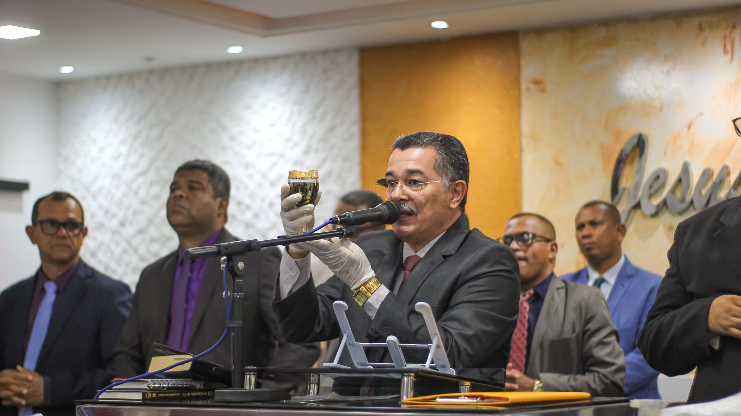 AD Chã do Pilar Realiza culto de Santa Ceia do mês de abril - Imagem: Anderson Siqueira/ADCOM