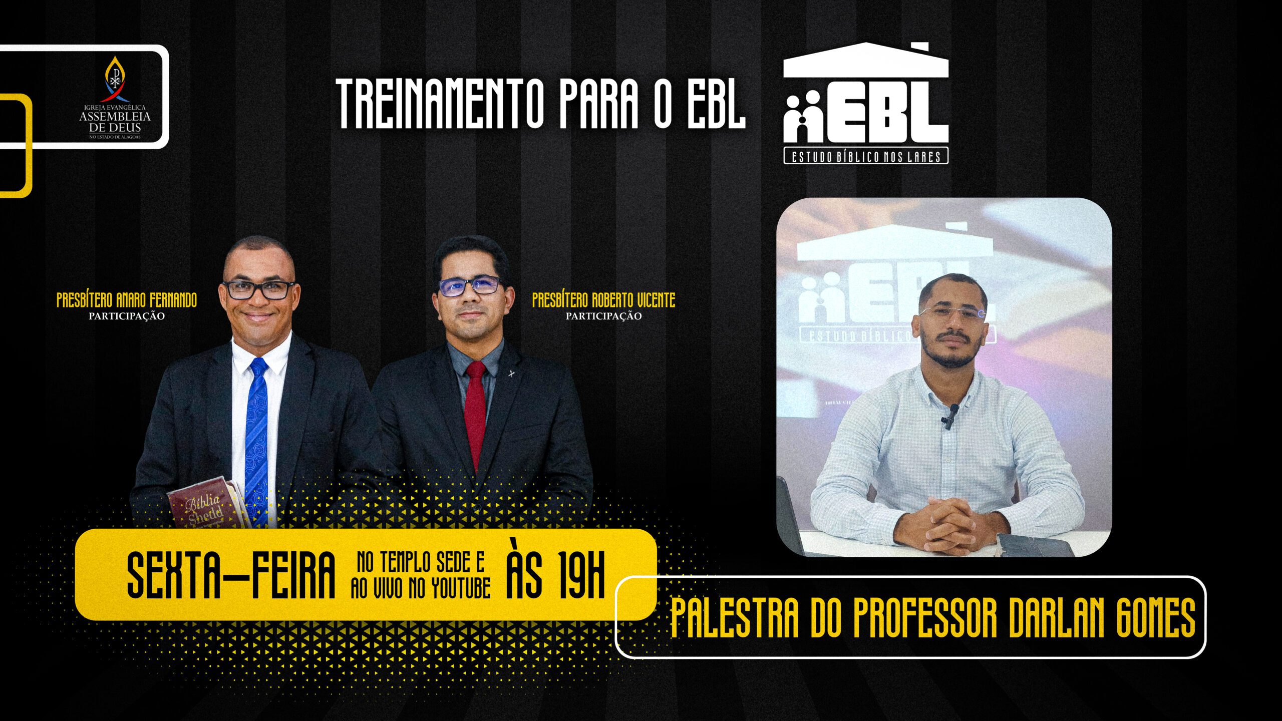 Treinamento do Estudo Bíblico nos Lares – Imagem: Divulgação | Estudo Bíblico nos Lares/ADCOM