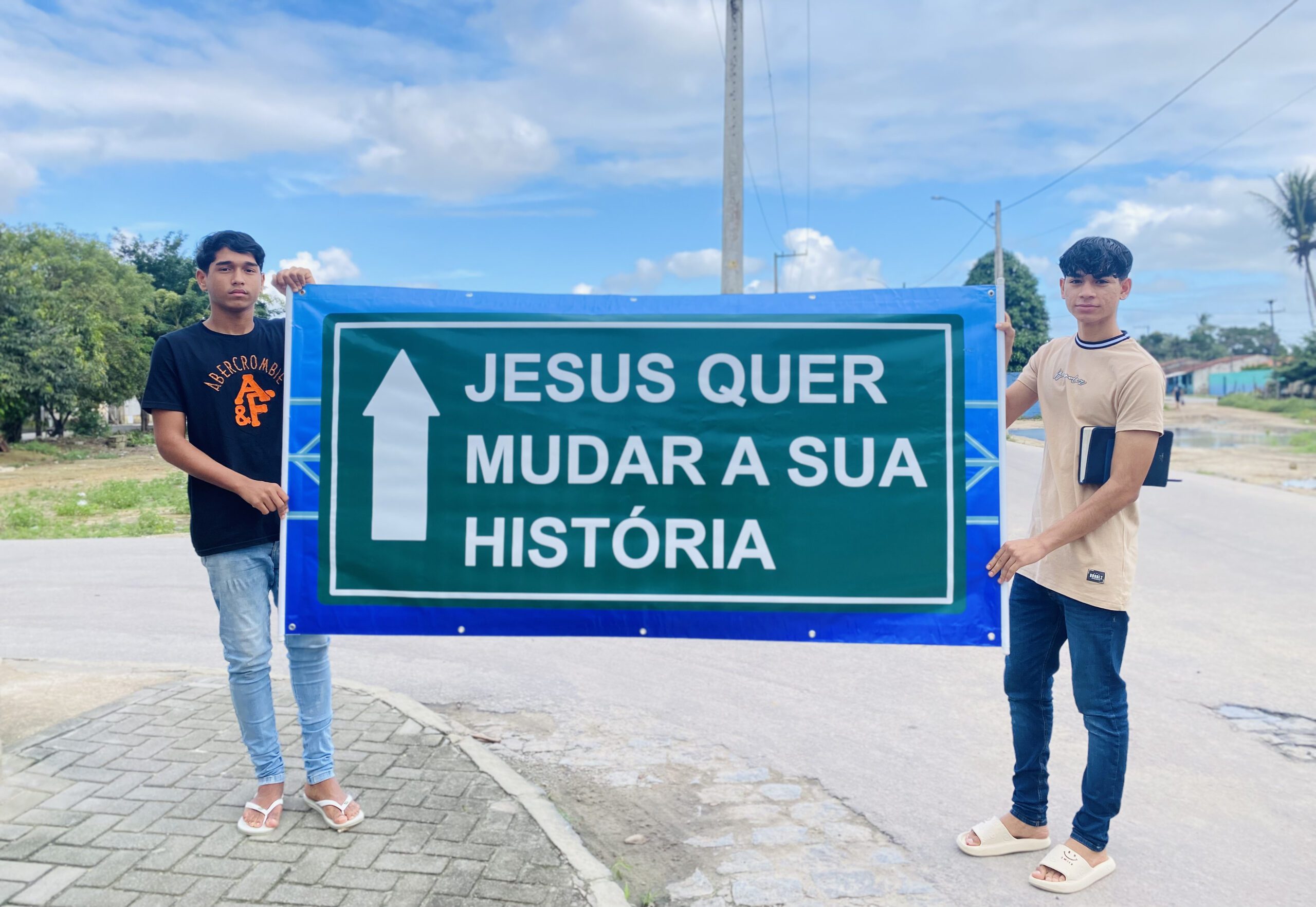 Veja as fotos da Blitz Missionária realizada pela Assembleia de Deus em Chã do Pilar – Imagem: Iasmim Feitosa/ADCOM