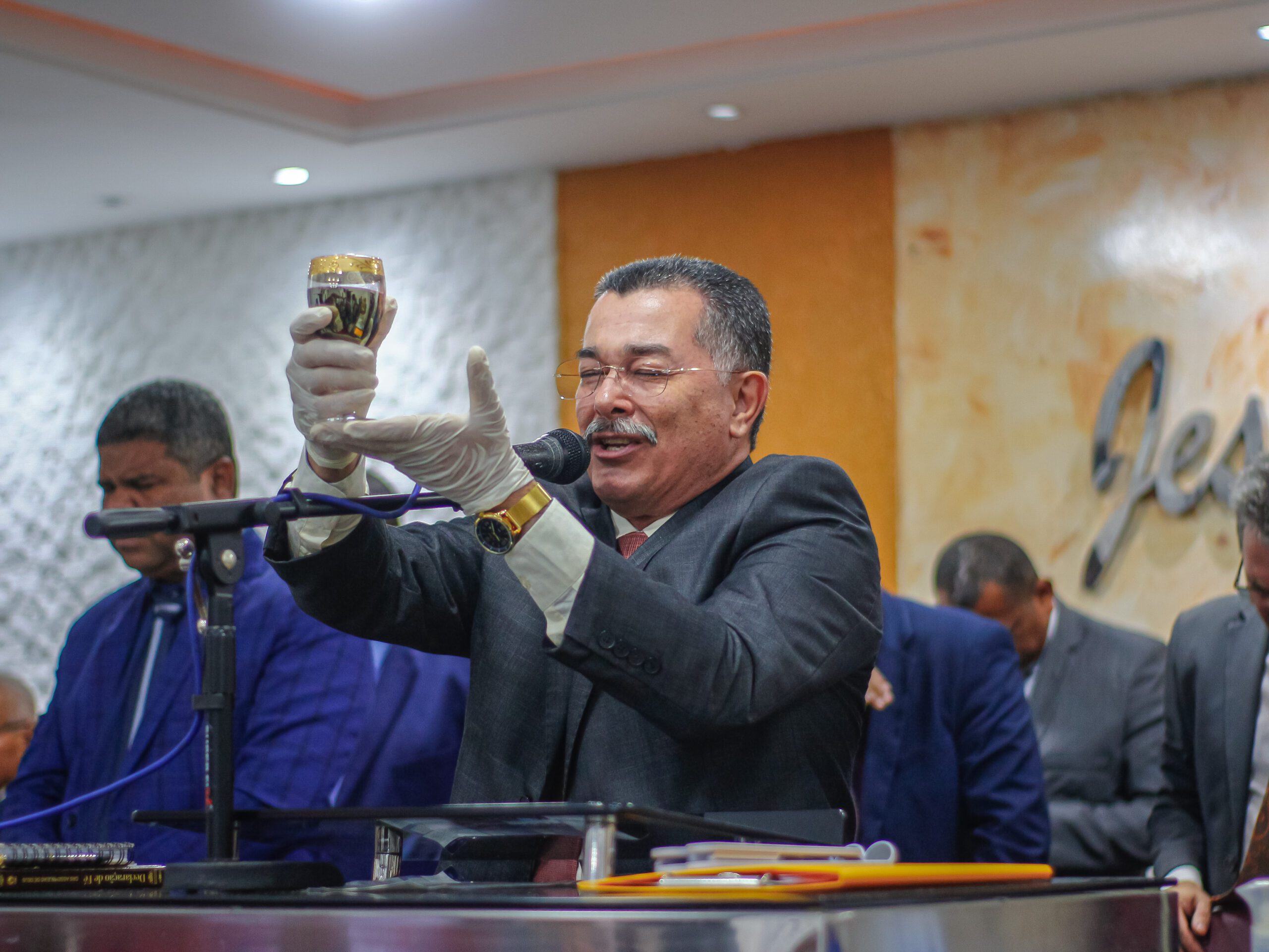 AD Chã do Pilar celebra a Santa Ceia do mês de julho - Imagem: Anderson Siqueira/ADCOM