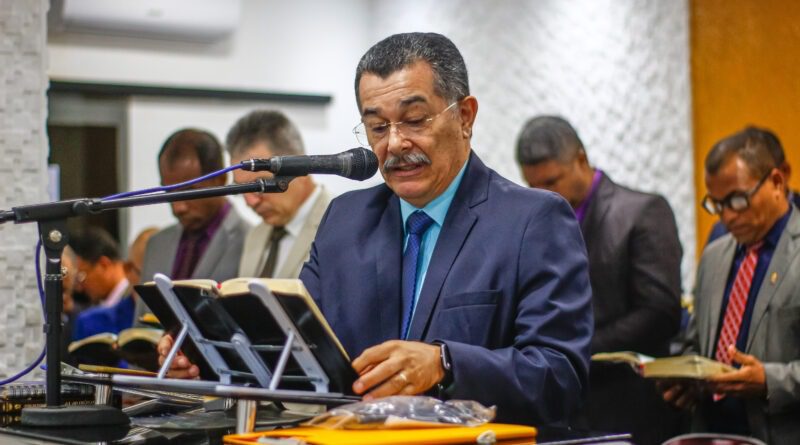 Pastor Jefferson Souza ministra na AD Chã do Pilar com o tema “abrindo caminhos” - Imagem: Anderson Siqueira/ADCOM