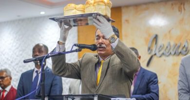 Santa Ceia do mês agosto é celebrada no templo Sede da AD Chã do Pilar. Imagem: Anderson Siqueira/ADCOM