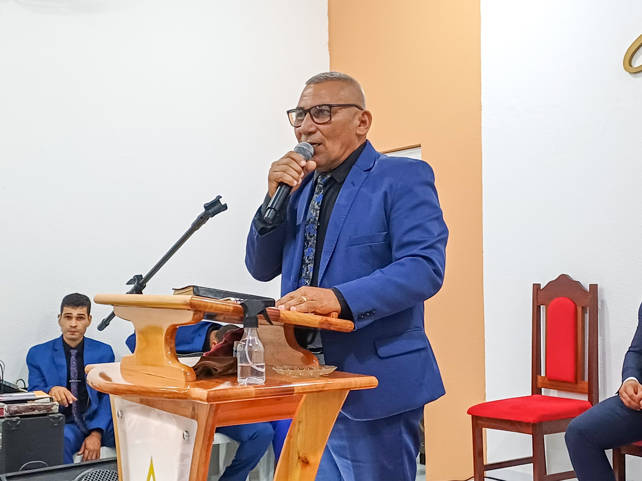 Terceiro aniversário do departamento de senhores Gideões de Cristo acontece no Imburí – Imagem: Eduarda dos Santos/ADCOM