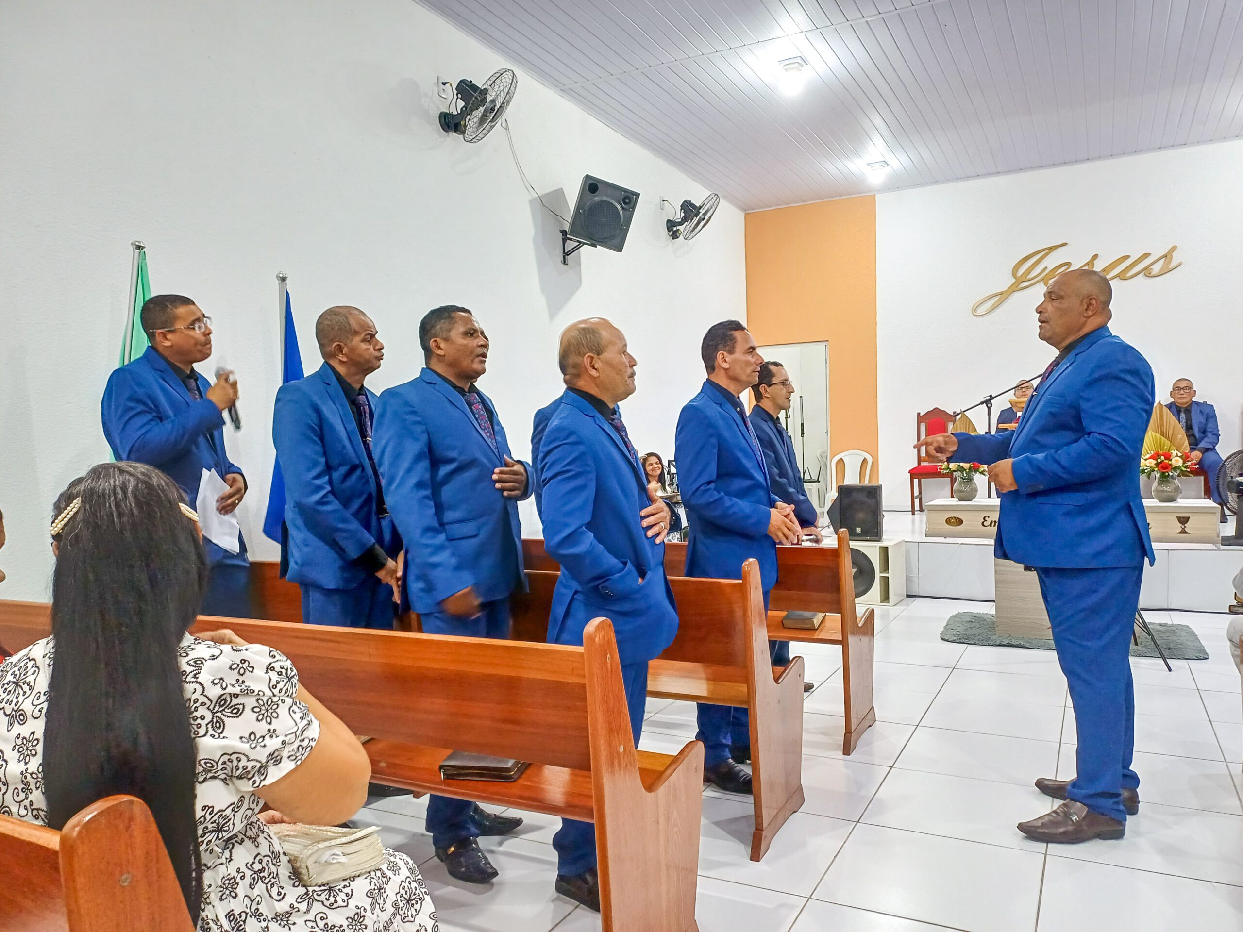 Terceiro aniversário do departamento de senhores Gideões de Cristo acontece no Imburí – Imagem: Eduarda dos Santos/ADCOM