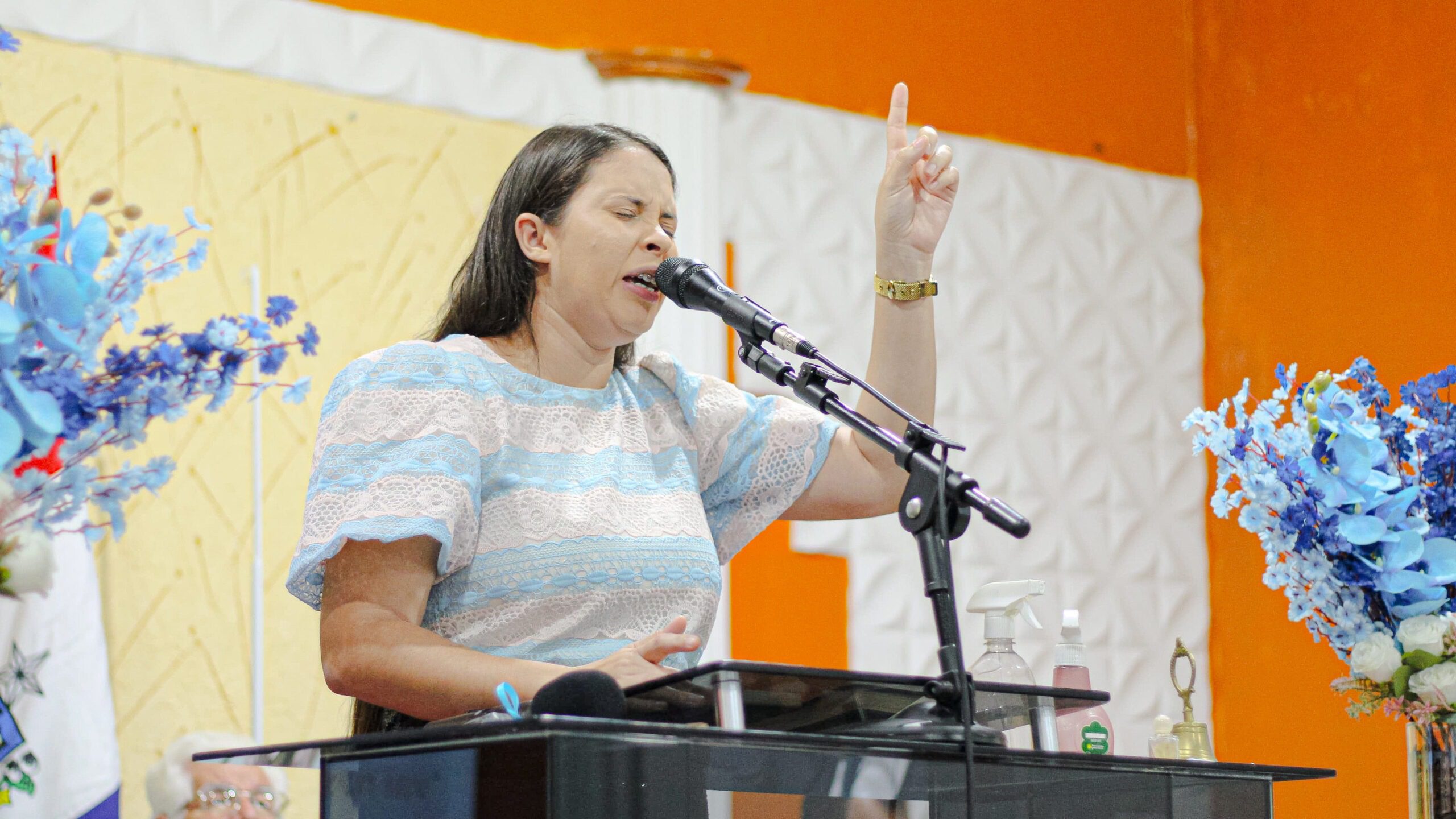 18 anos do departamento de senhoras, círculo de oração, consagração e visitadoras da congregação Manguaba - Imagem: Adimael Siqueira/ADCOM