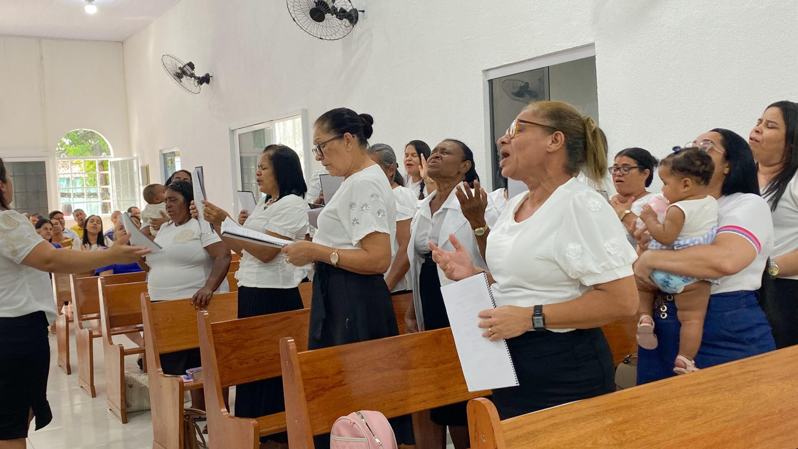 Casas Novas: aniversário do departamento de senhoras e do círculo de oração - Imagem: Laura Santos/ADCOM