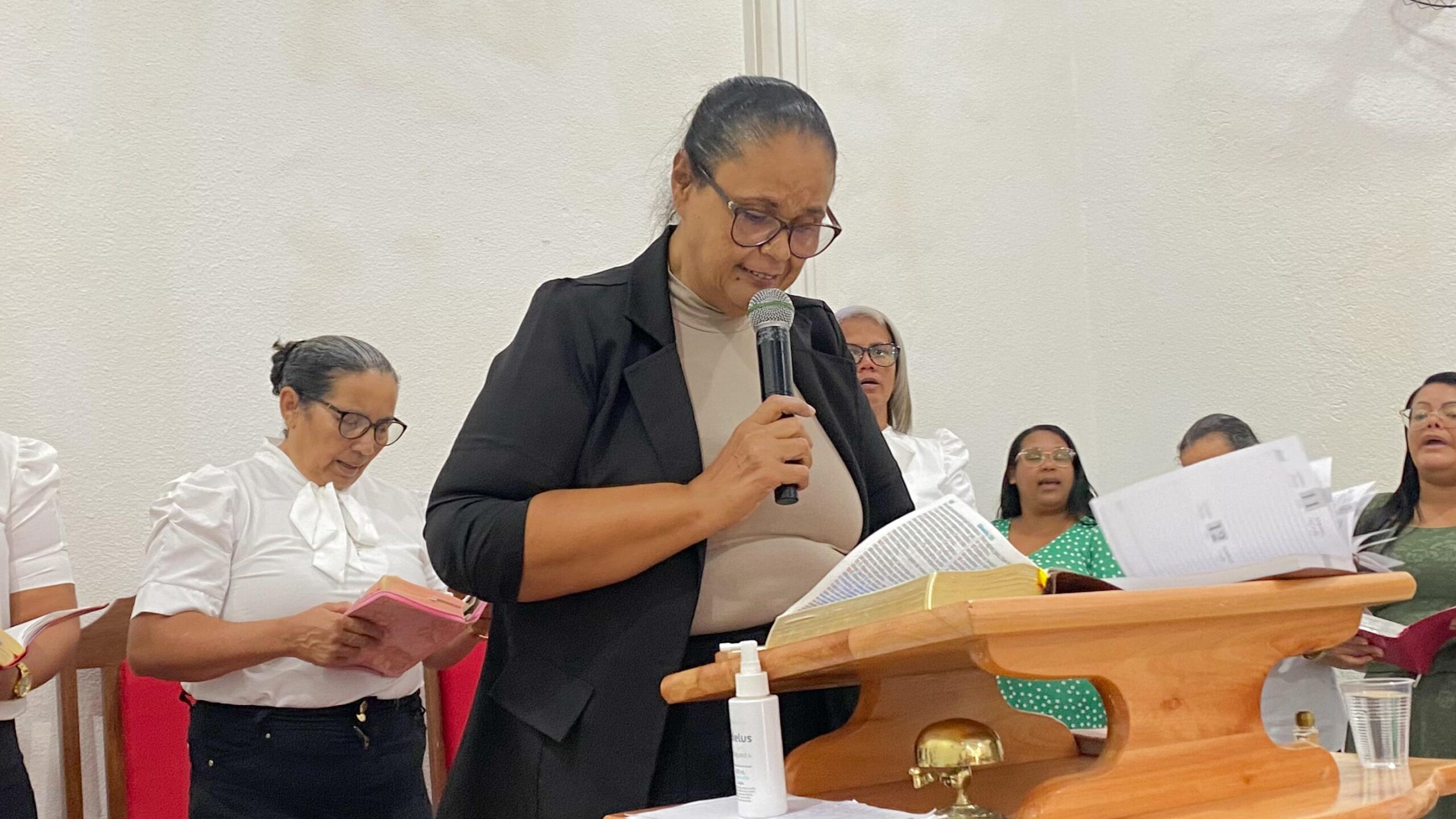 Casas Novas: aniversário do departamento de senhoras e do círculo de oração - Imagem: Laura Santos/ADCOM